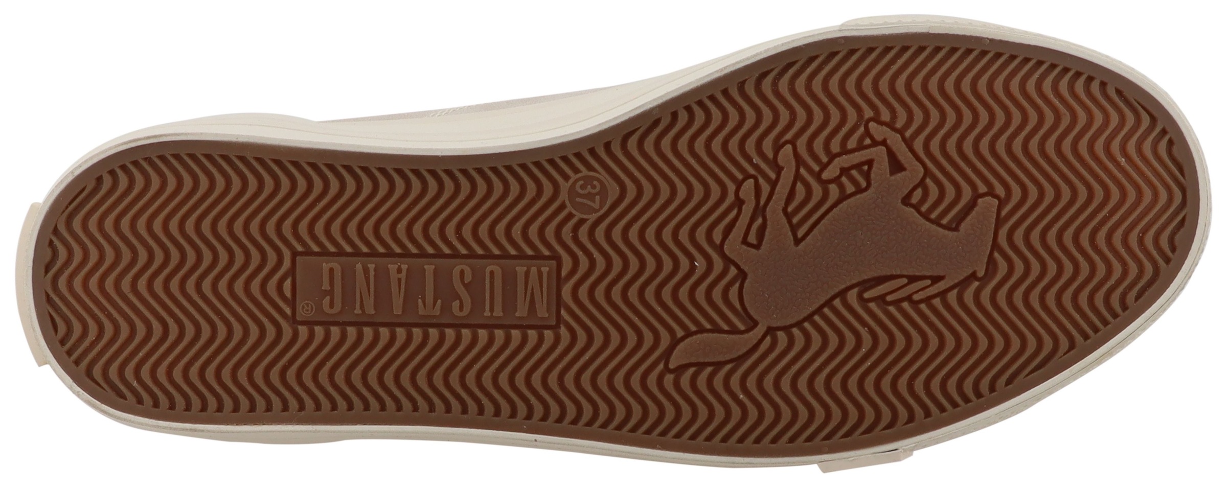 Thumbnail - Mustang Shoes Sneaker "Winona" Freizeitschuh, Halbschuh, Schnürer mit Besatz im Animal-Look