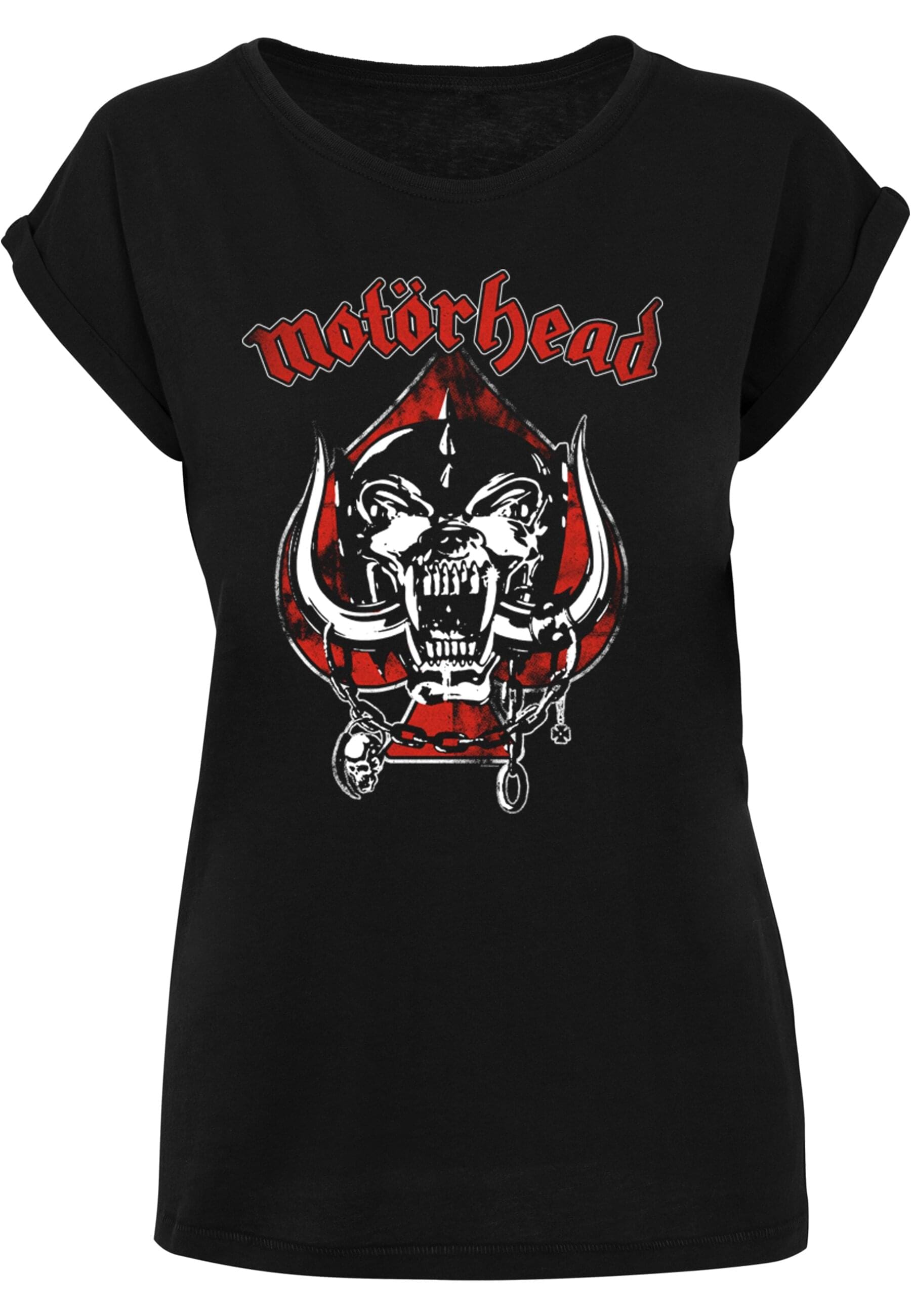 Merchcode T-Shirt Extended Warpig tlg.) Motorhead Shoulder kaufen Spade Tee«, Ladies (1 für - »Damen | BAUR