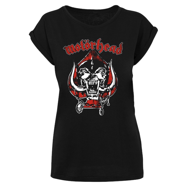 Ladies Merchcode Motorhead tlg.) T-Shirt Extended BAUR Spade Tee«, kaufen Warpig (1 für Shoulder | »Damen -
