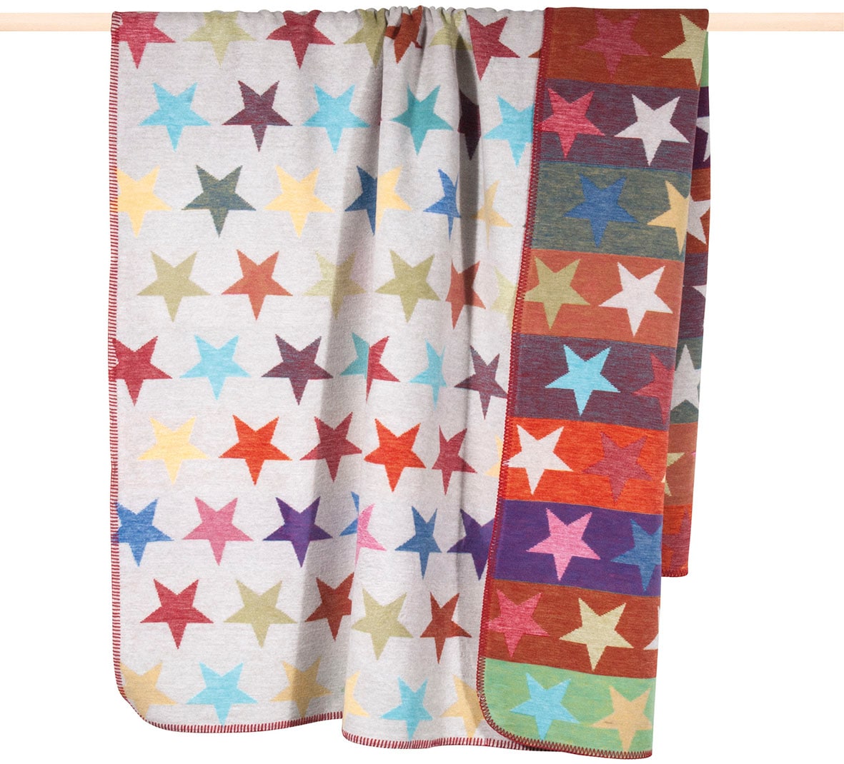 bestellen Europe, | BAUR PAD Wohndecke Made in Kuscheldecke »STARS«,