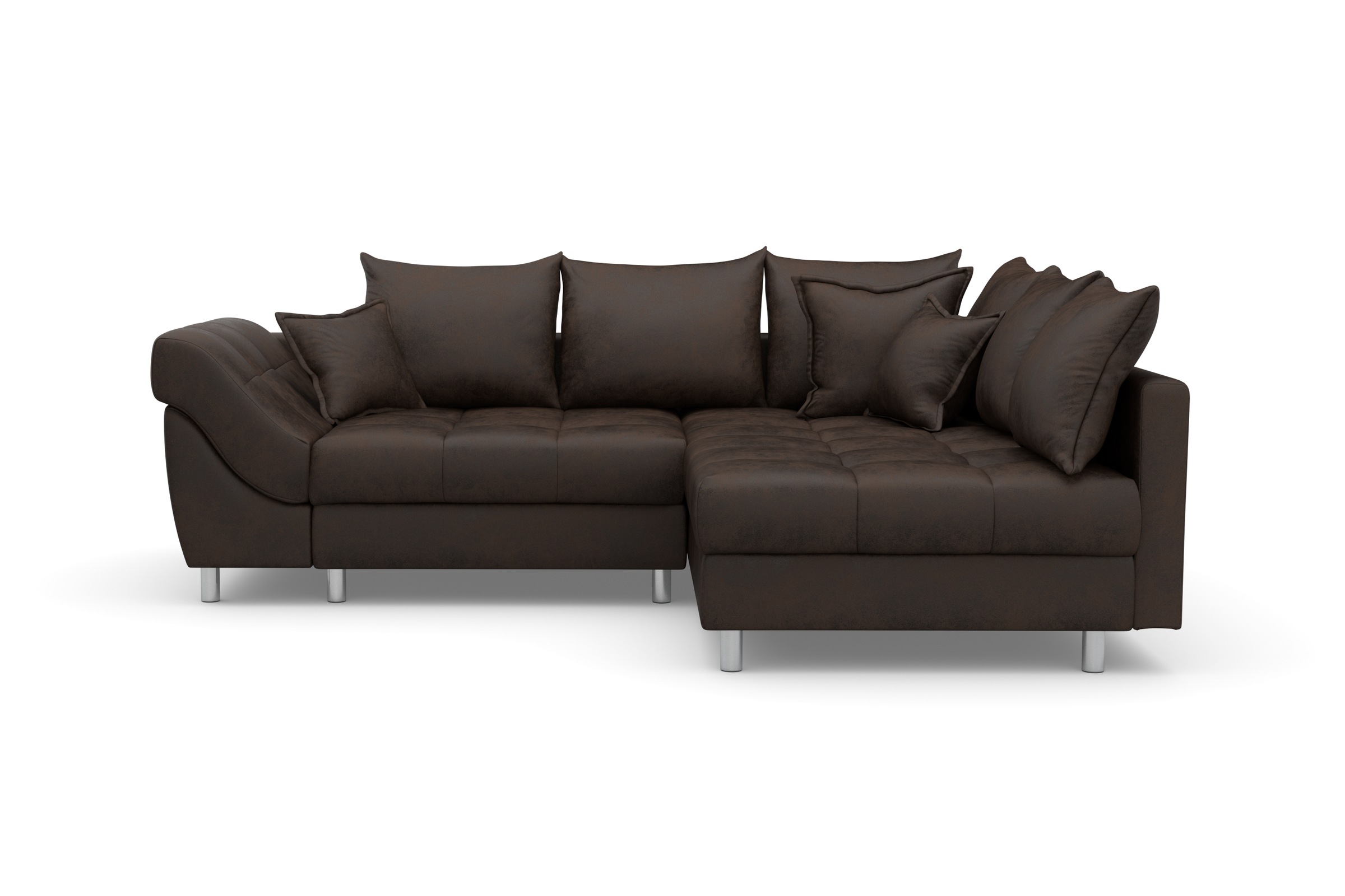 COLLECTION AB Ecksofa Joseli, mit Zier- und Rückenkissen, komfortable Schan günstig online kaufen