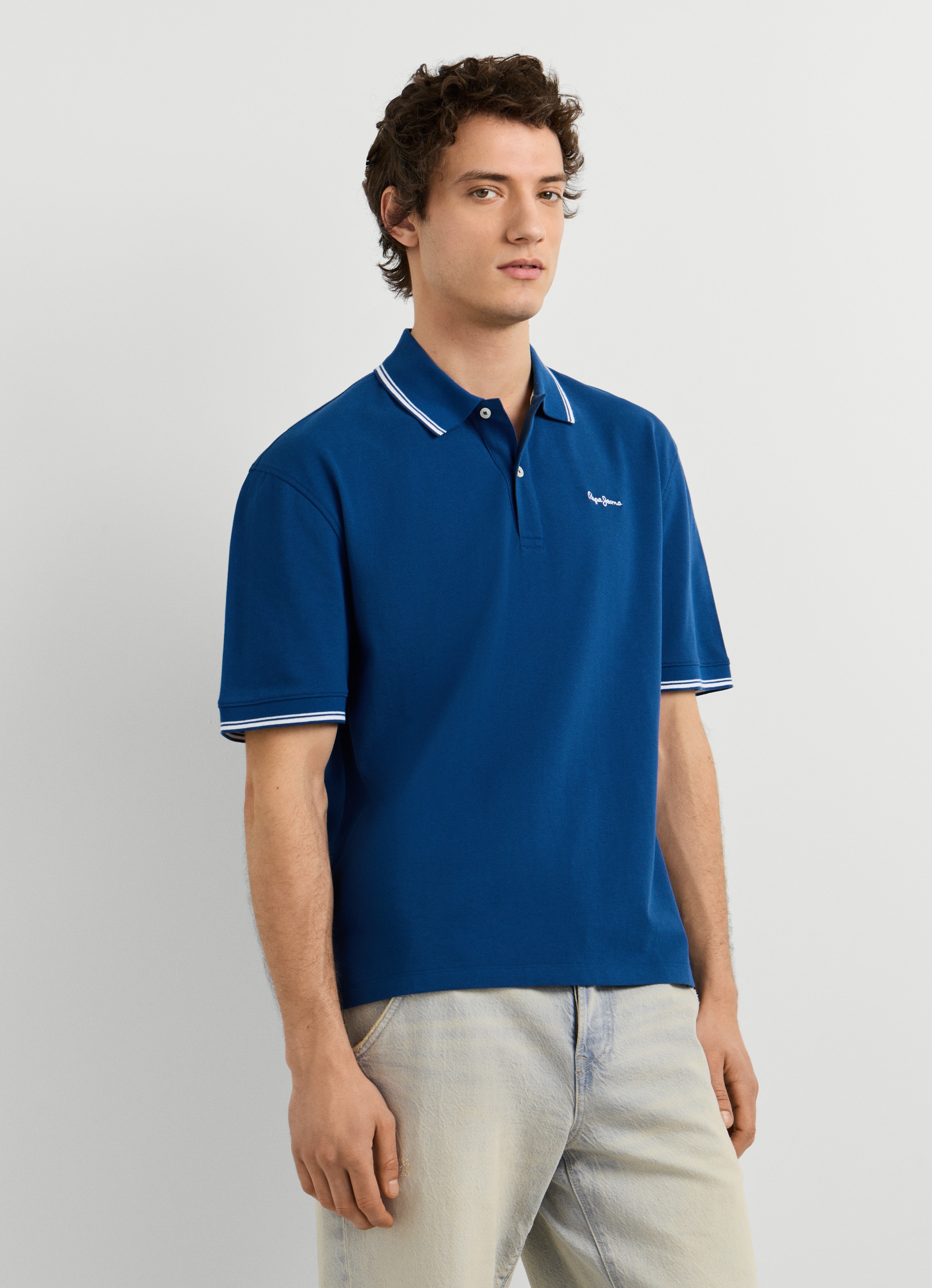 Pepe Jeans Poloshirt »MATTHEW« aus Baumwoll-Piqué