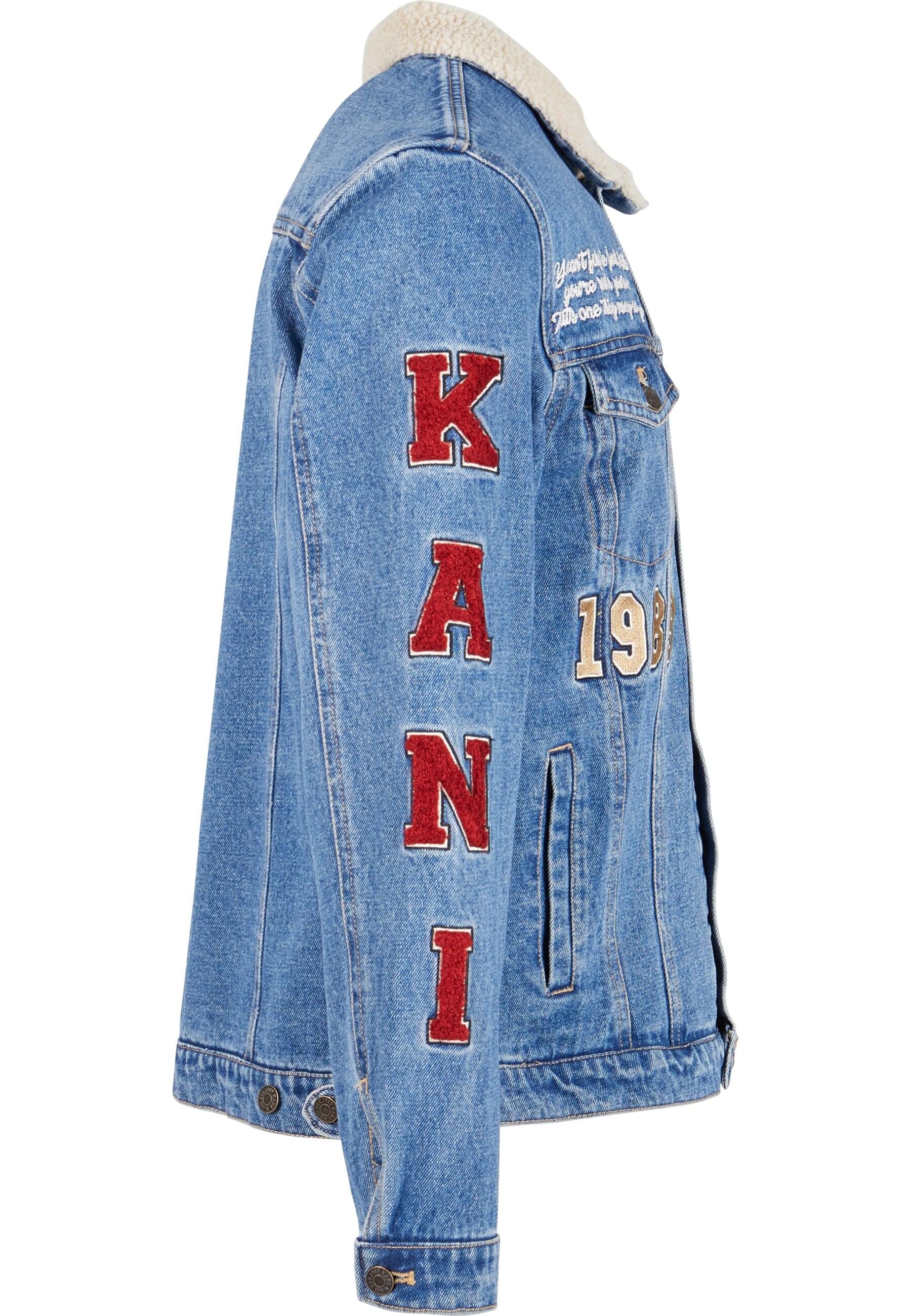 Karl Kani Jeansjacke »Karl Kani Herren KM224-030-1 KK OG Patched Denim Jacket«, (1 St.), ohne Kapuze