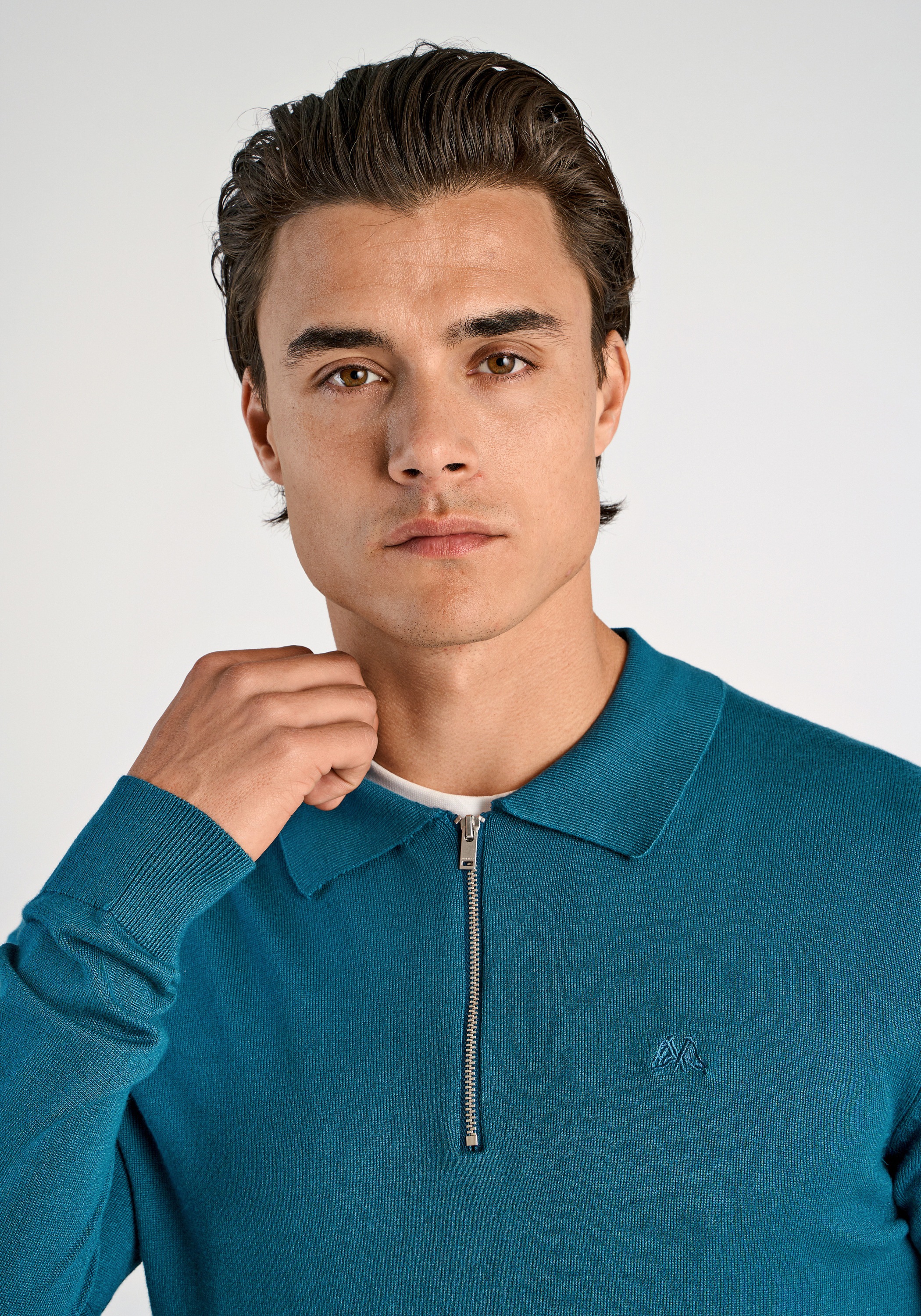 LINDBERGH Langarm-Poloshirt »Lindbergh Troyer«
