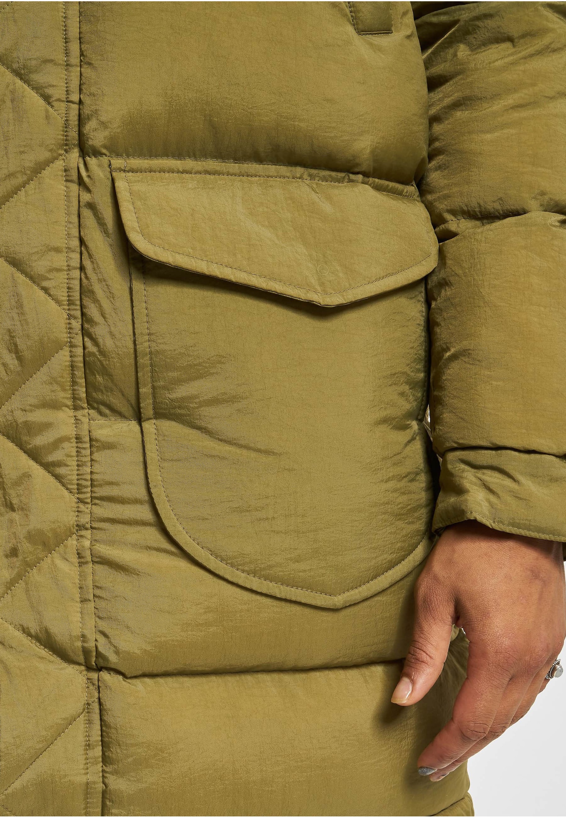 2Y Premium Winterjacke »2Y Premium Herren 2Y Long Puffer Jacket« 1 Stk. tlg. mit Kapuze