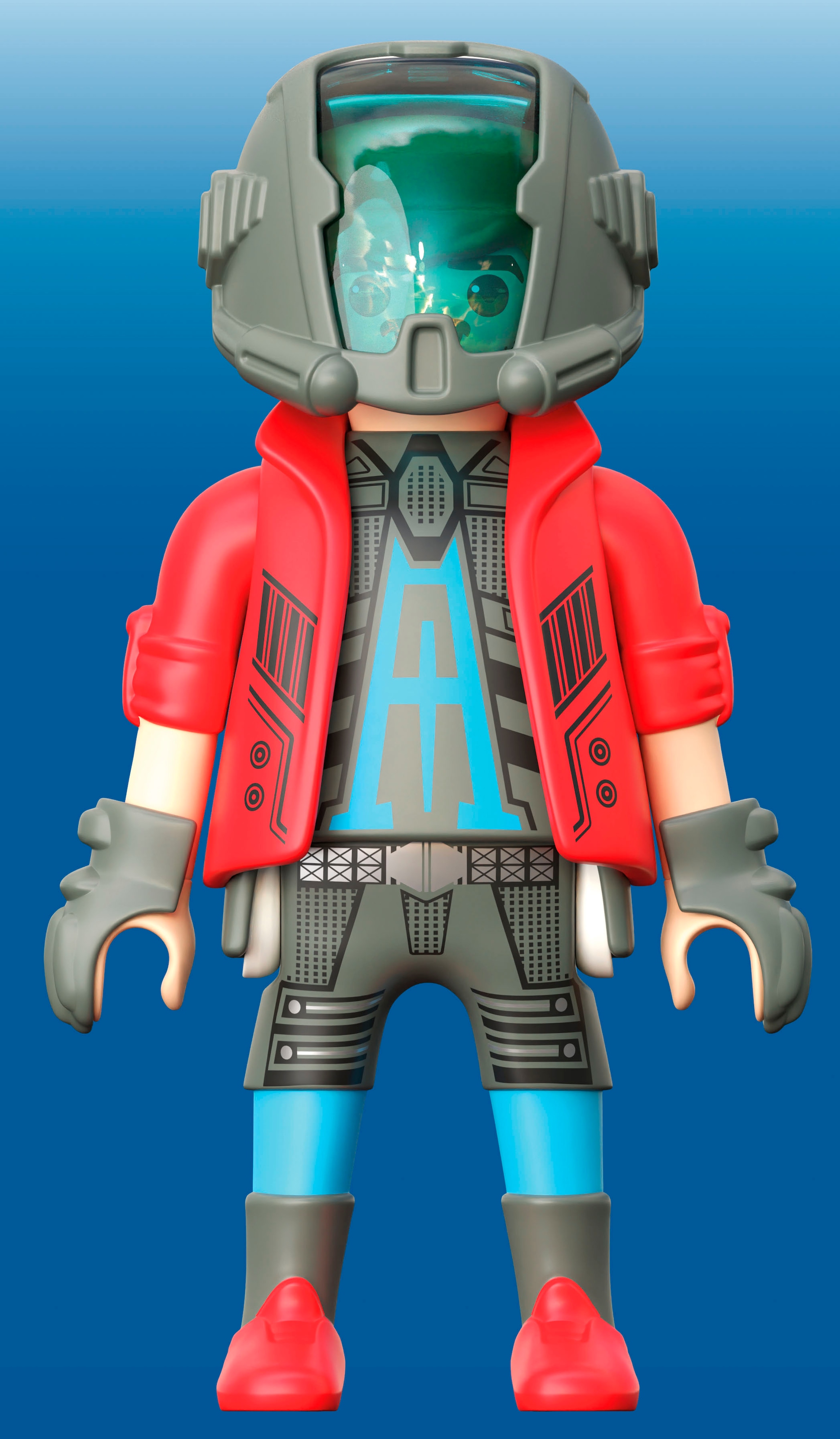 Playmobil® Konstruktions-Spielset »Helden-Multifunktionsfahrzeug (71832), Heroes«, (70 St.), Made in Europe