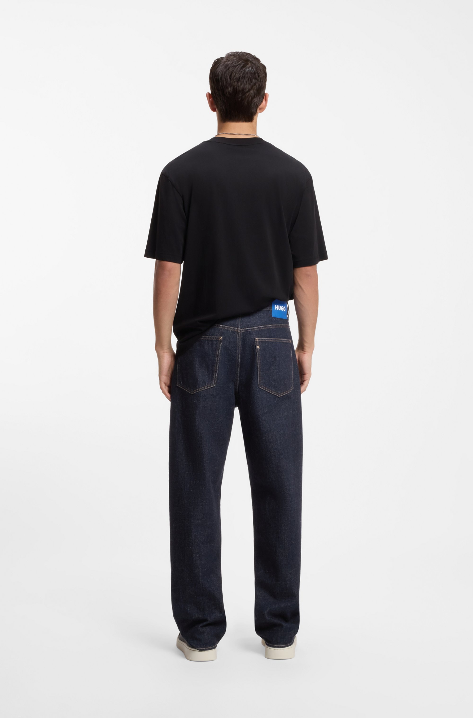 HUGO Weite Jeans »Nate« Baggy Fit, reine Baumwolle