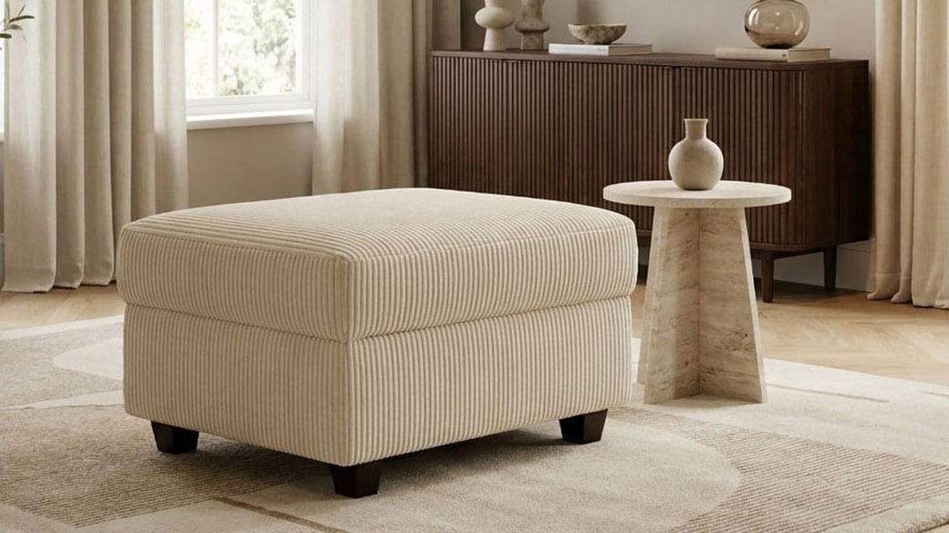 OTTO home Hocker "Faxe" Polsterhocker passend zum Sofa, Breite 67 cm, individuell kombinieren