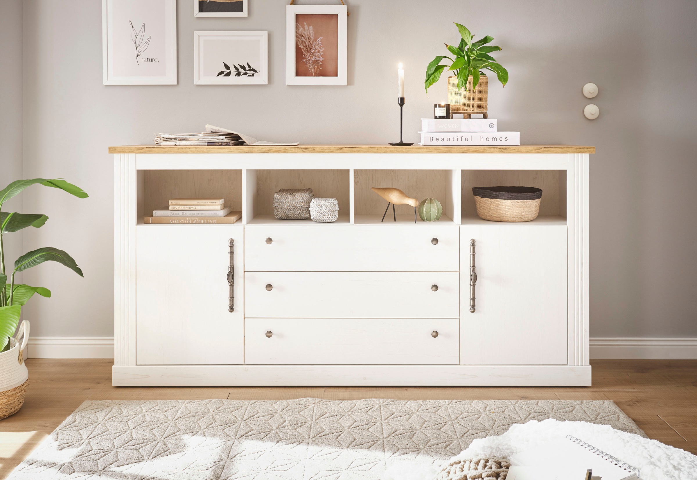 Home affaire Sideboard "WESTMINSTER BESTSELLER", (Breite ca. 193 cm), im ro günstig online kaufen