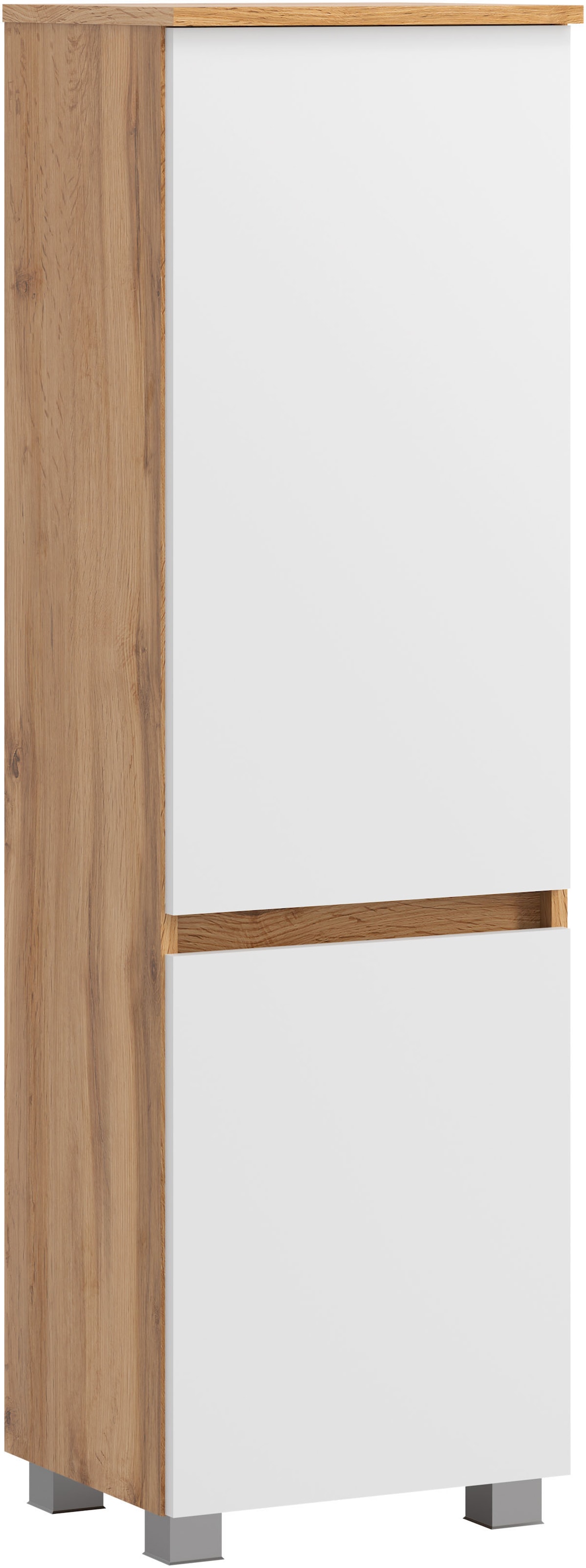 OTTO home "BOZEN, Midischrank 40 cm" griffloses Design, Maße (B/T/H): 40/35/130 cm