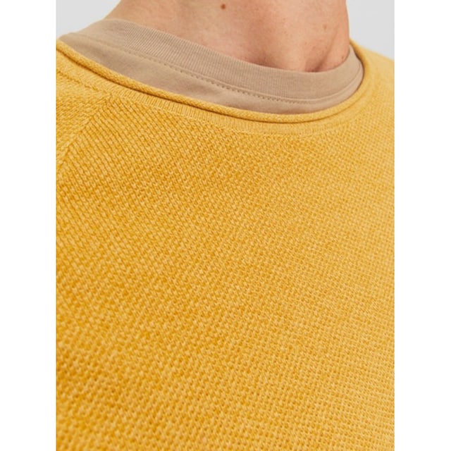 Jack & Jones Rundhalspullover »JJEHILL KNIT CREW NECK NOOS« ▷ kaufen | BAUR