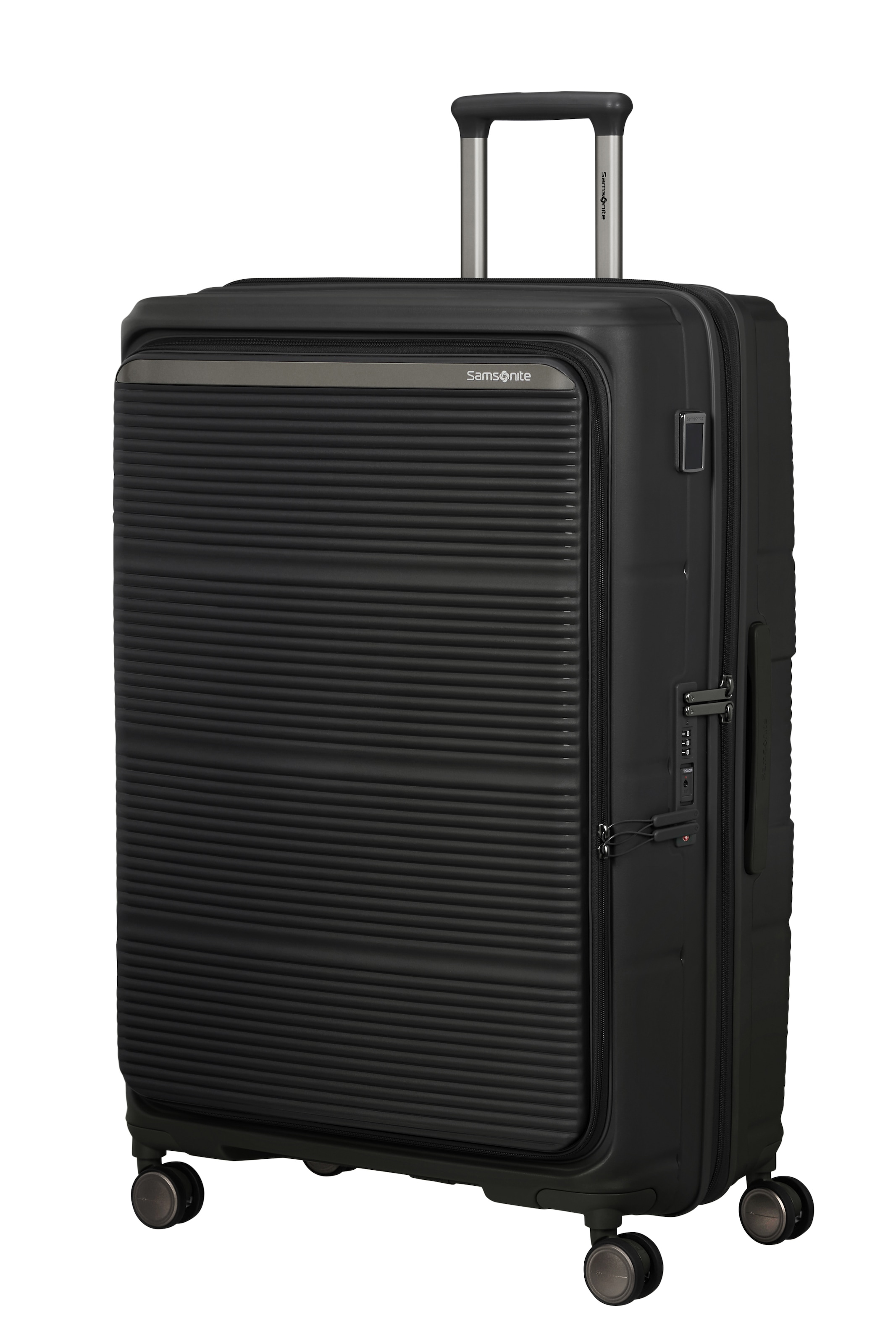 Samsonite Hartschalen-Trolley "PARALUX" 126 l 4 Rollen mit Teleskopgriff und Soft-Touch-Tragegriffen, aus Polypropylen