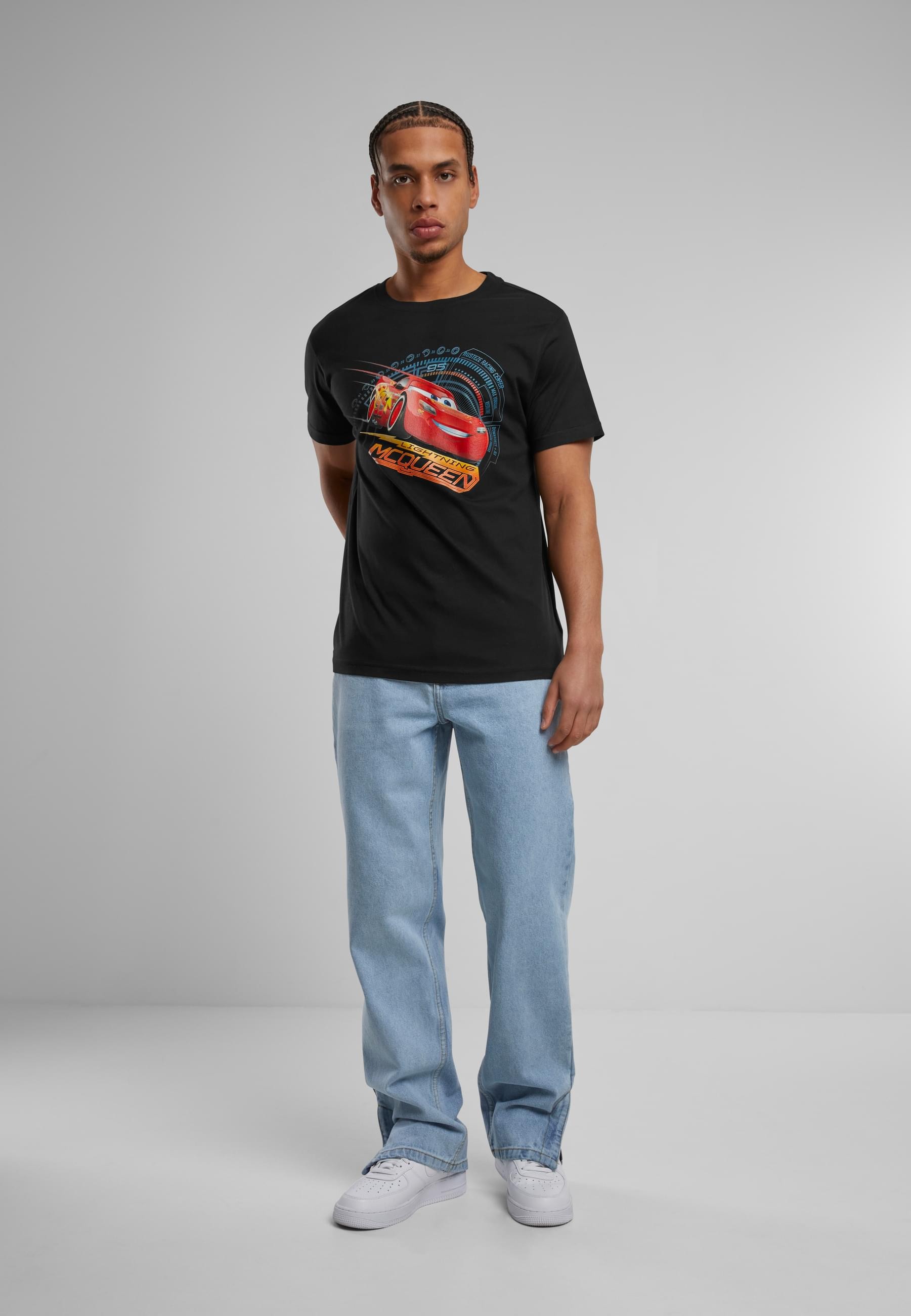 ABSOLUTE CULT T-Shirt »ABSOLUTE CULT Herren Cars - Lightning McQueen Basic T-Shirt«, (1 tlg.)