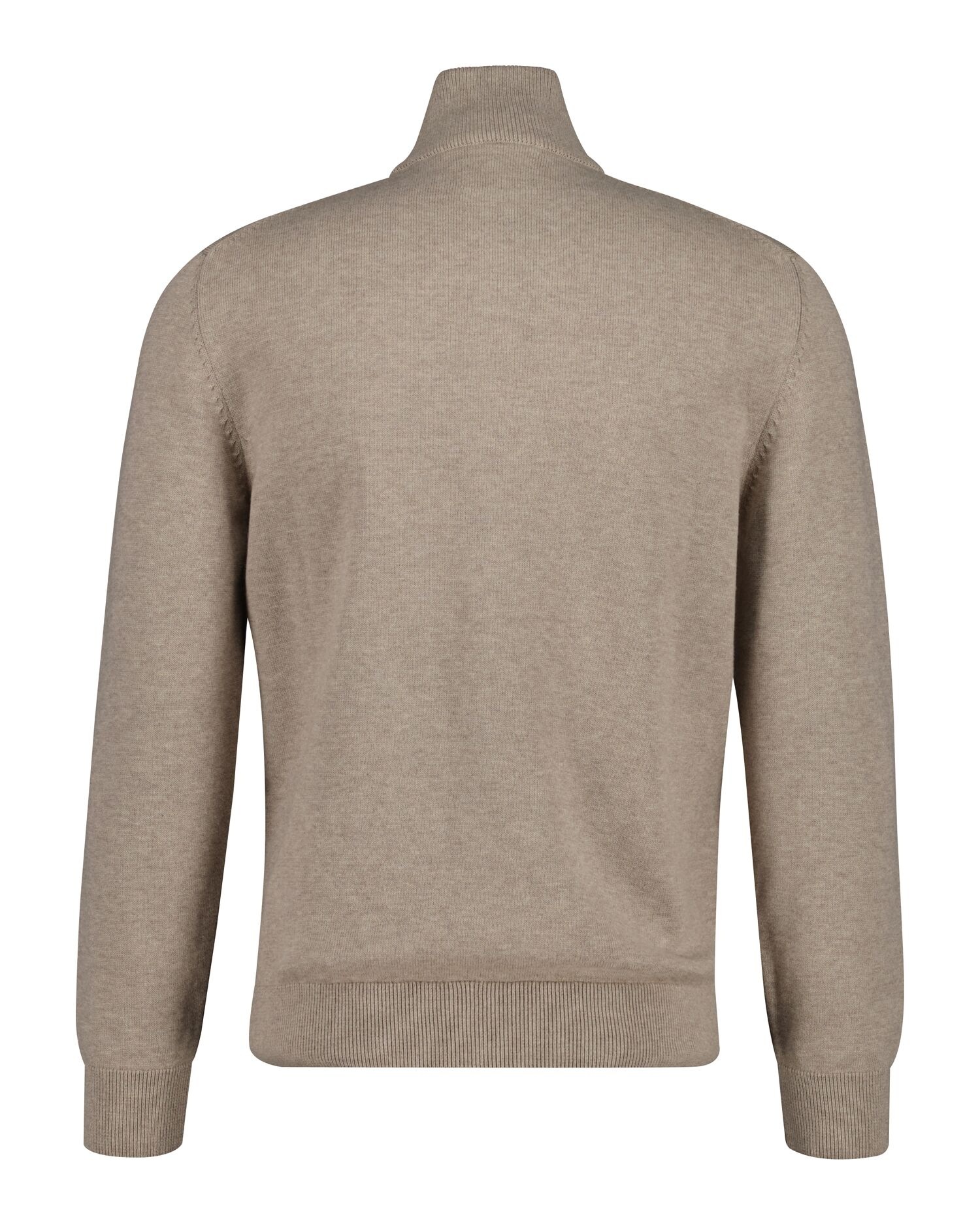 Gant Cardigan "CASUAL COTTON ZIP CARDIGAN", Mit Rippbündchen an Stehkragen, günstig online kaufen