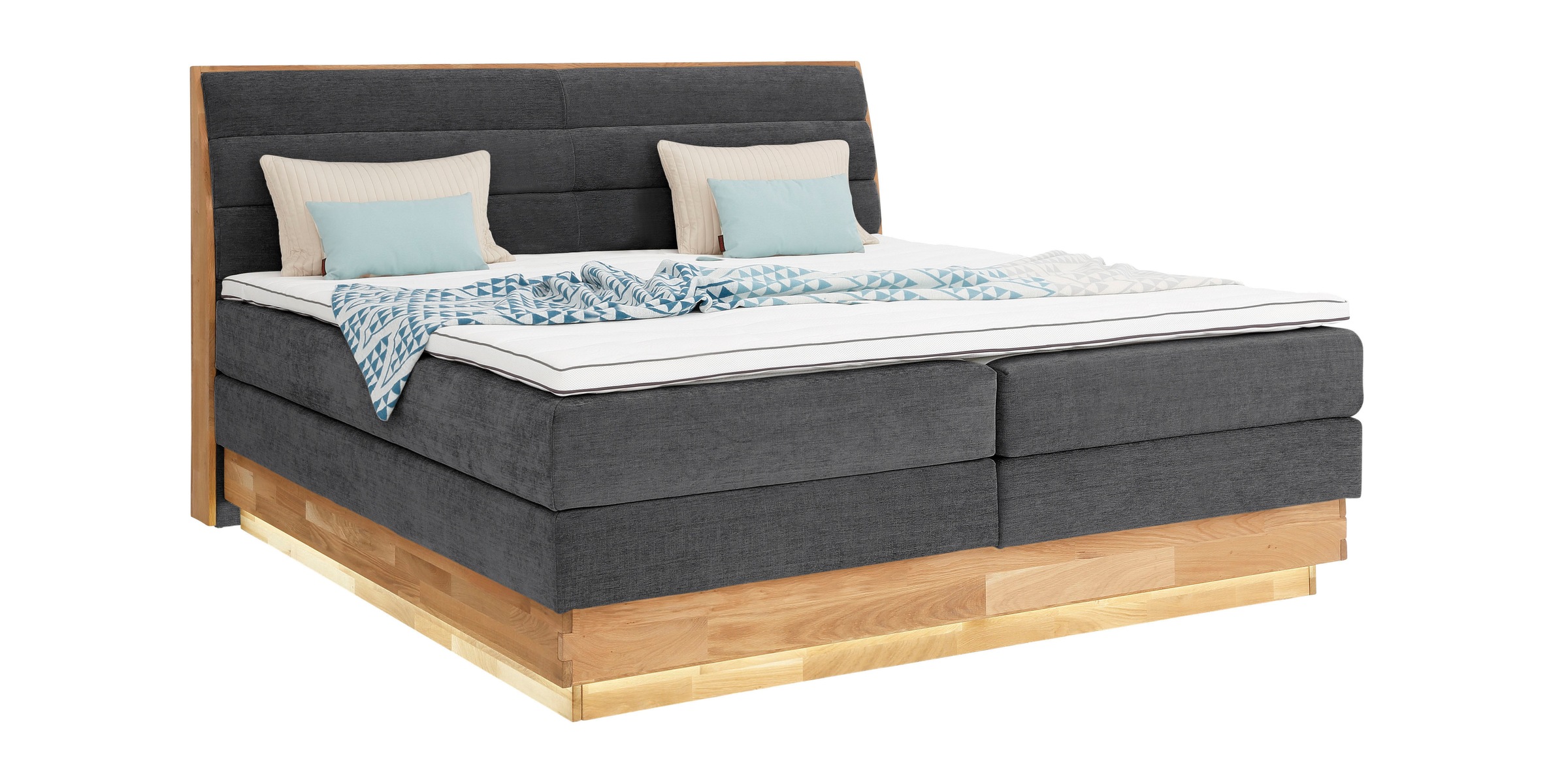 OTTO home Boxspringbett "JENNA in verschiedenen Farben und Breiten erhältli günstig online kaufen