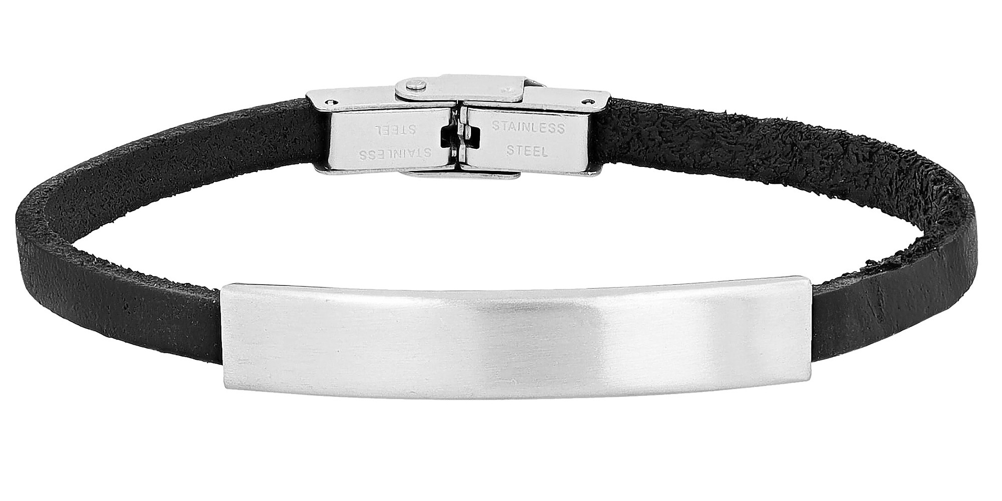 Adelia´s Armband »Herren Armband aus Leder 21 cm« Perfekt als Geschenk zum einfach so