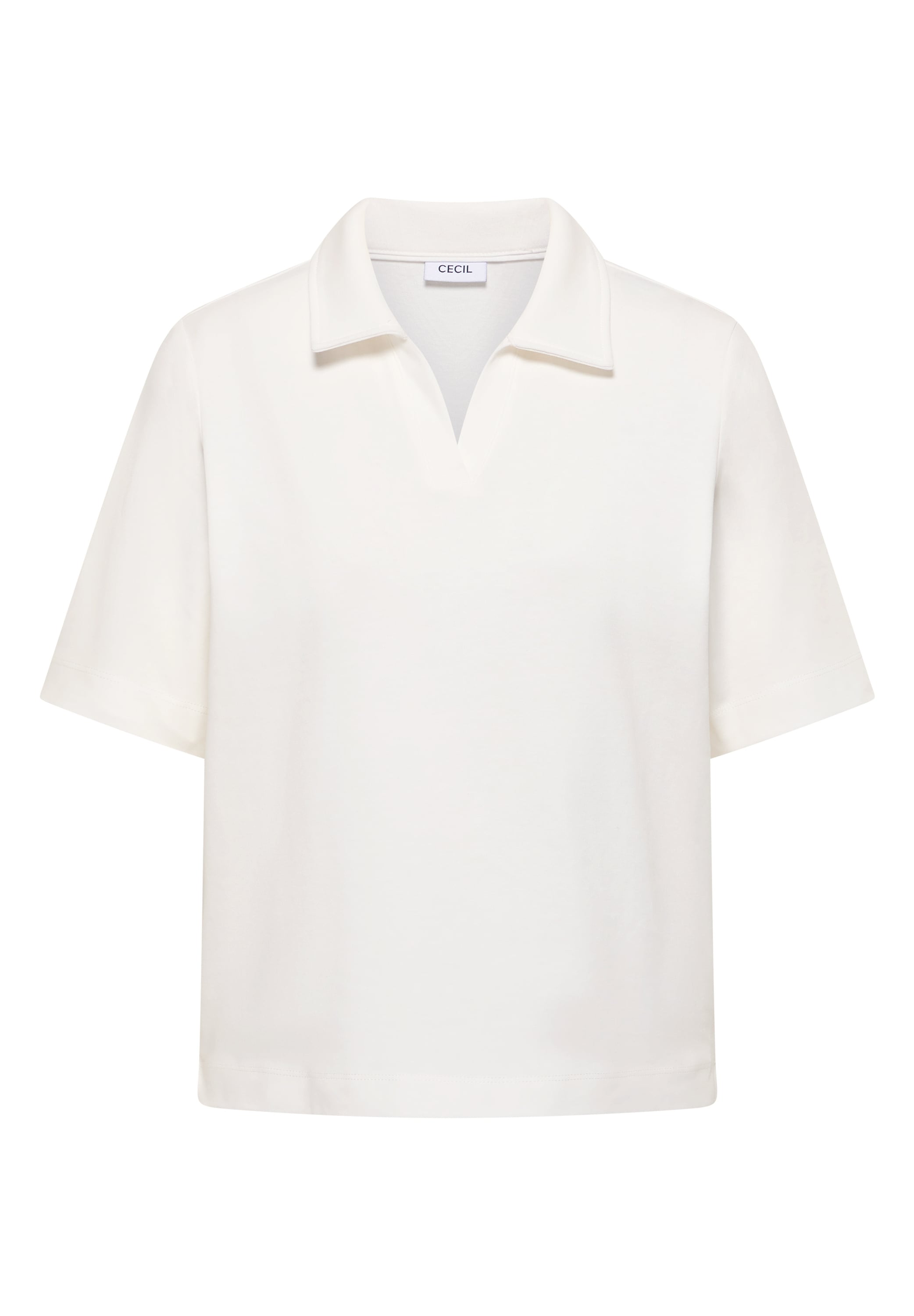 Cecil Poloshirt in Unifarbe