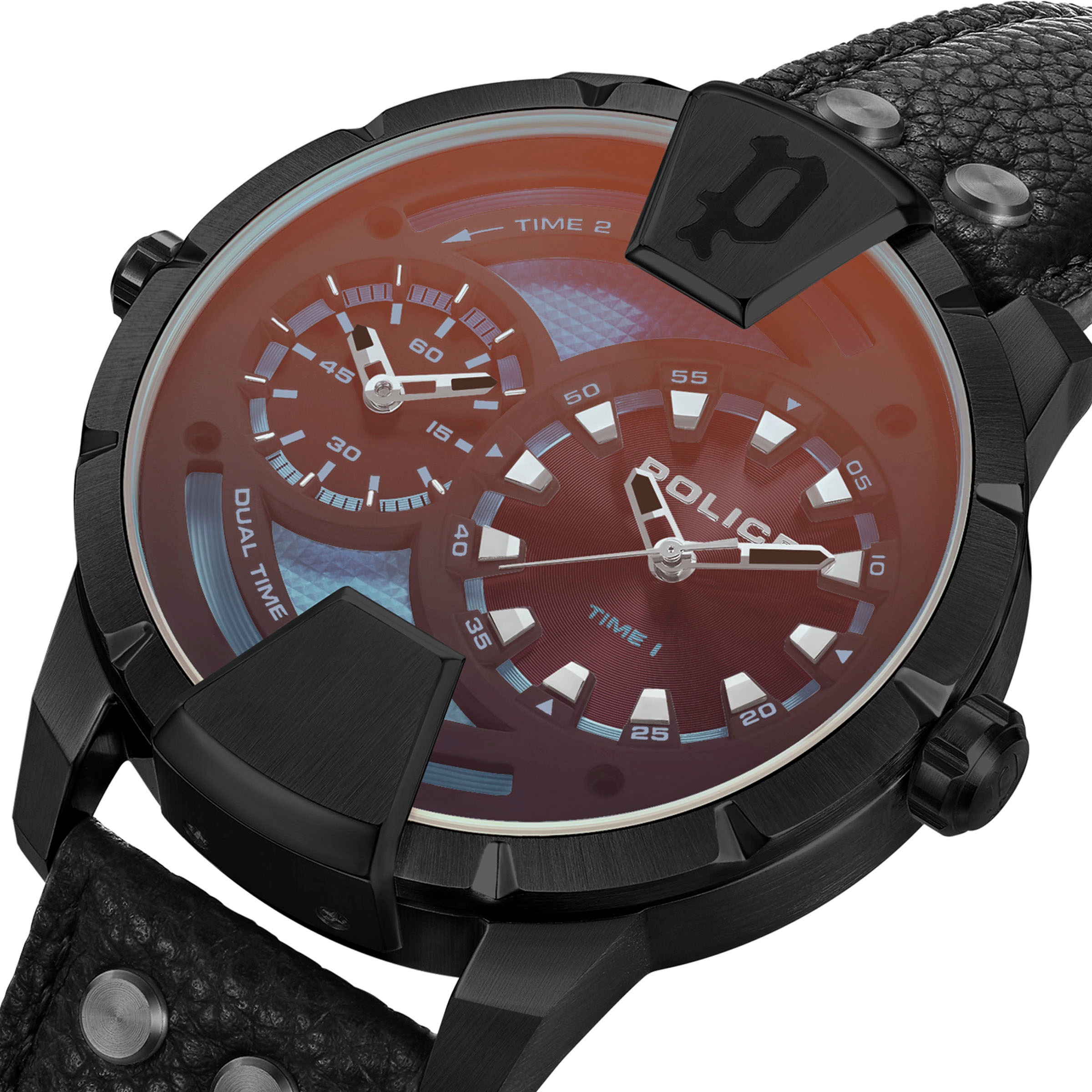 Police Multifunktionsuhr »HUNTLEY«, Armbanduhr, Quarzuhr, Herrenuhr