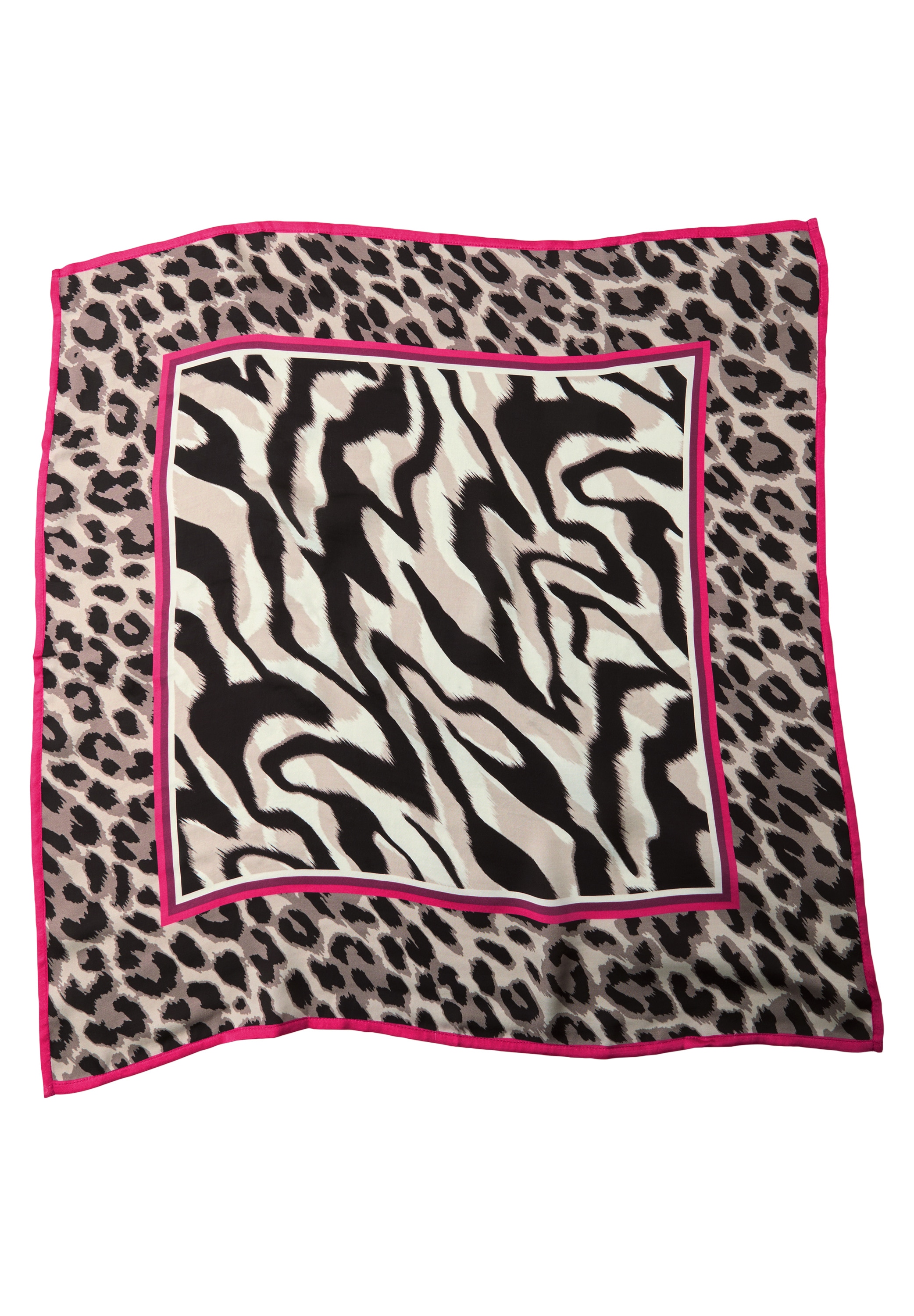 STREET ONE Halstuch mit Animal Print Mix