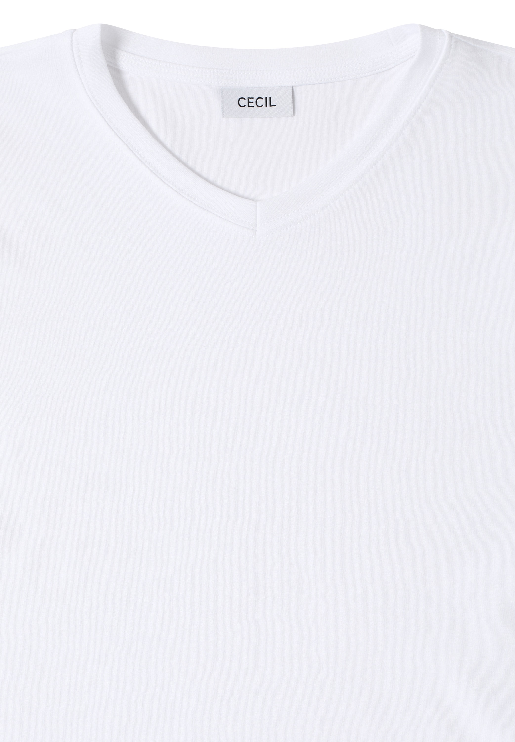 Cecil Langarmshirt aus reiner Baumwolle