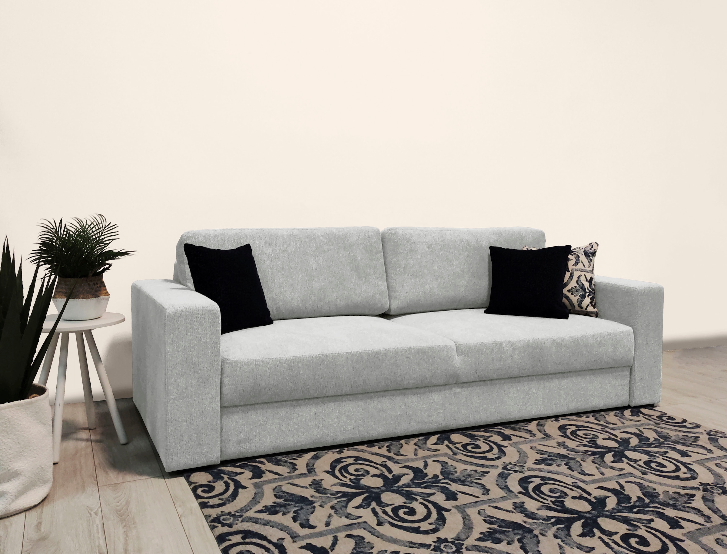 Home affaire Schlafsofa »Calrence«, mit aufklappbarer Bettfunktion, zwei Armlehnevarianten in der Serie