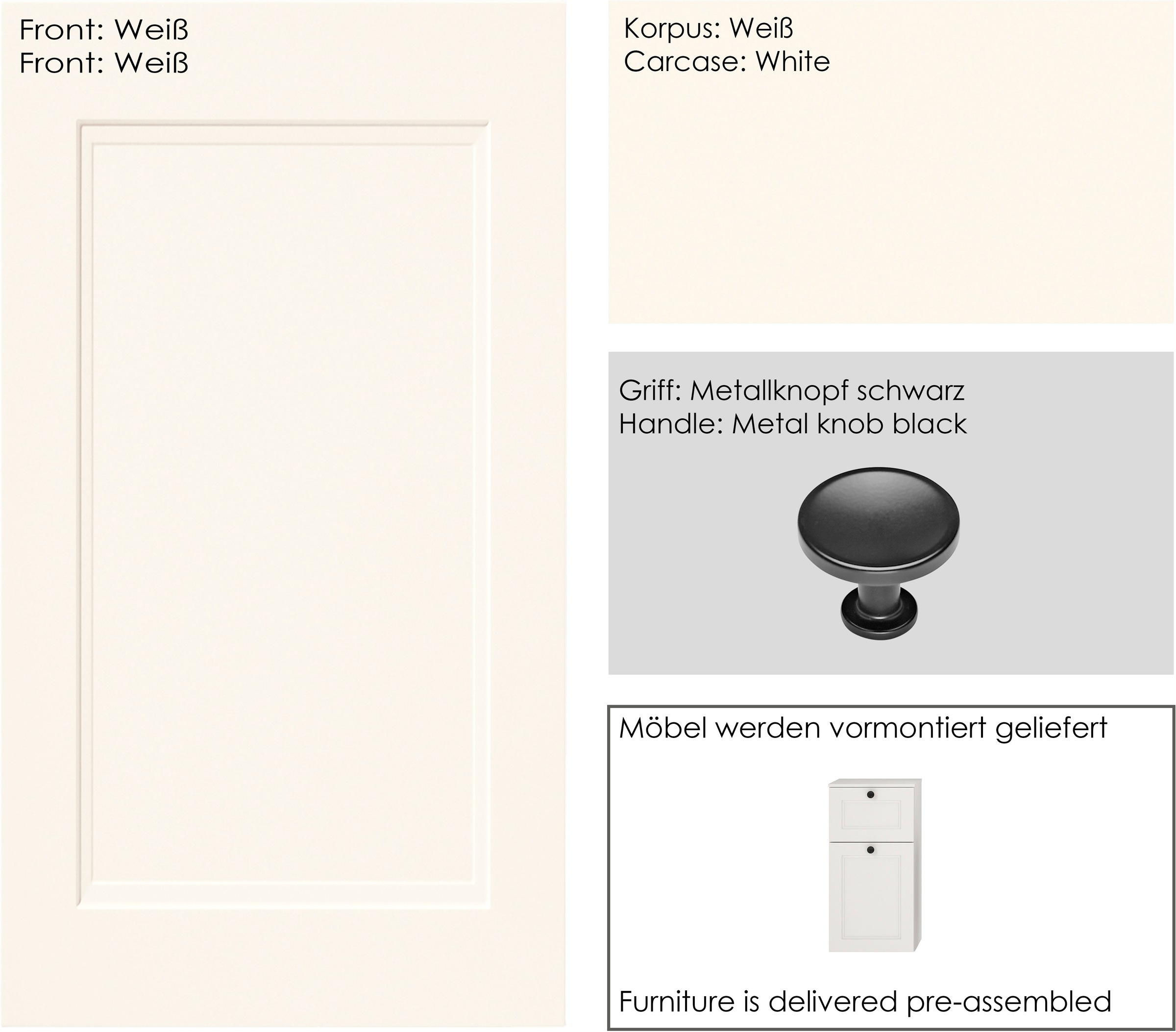nobilia® Badmöbel-Set »Cascada«