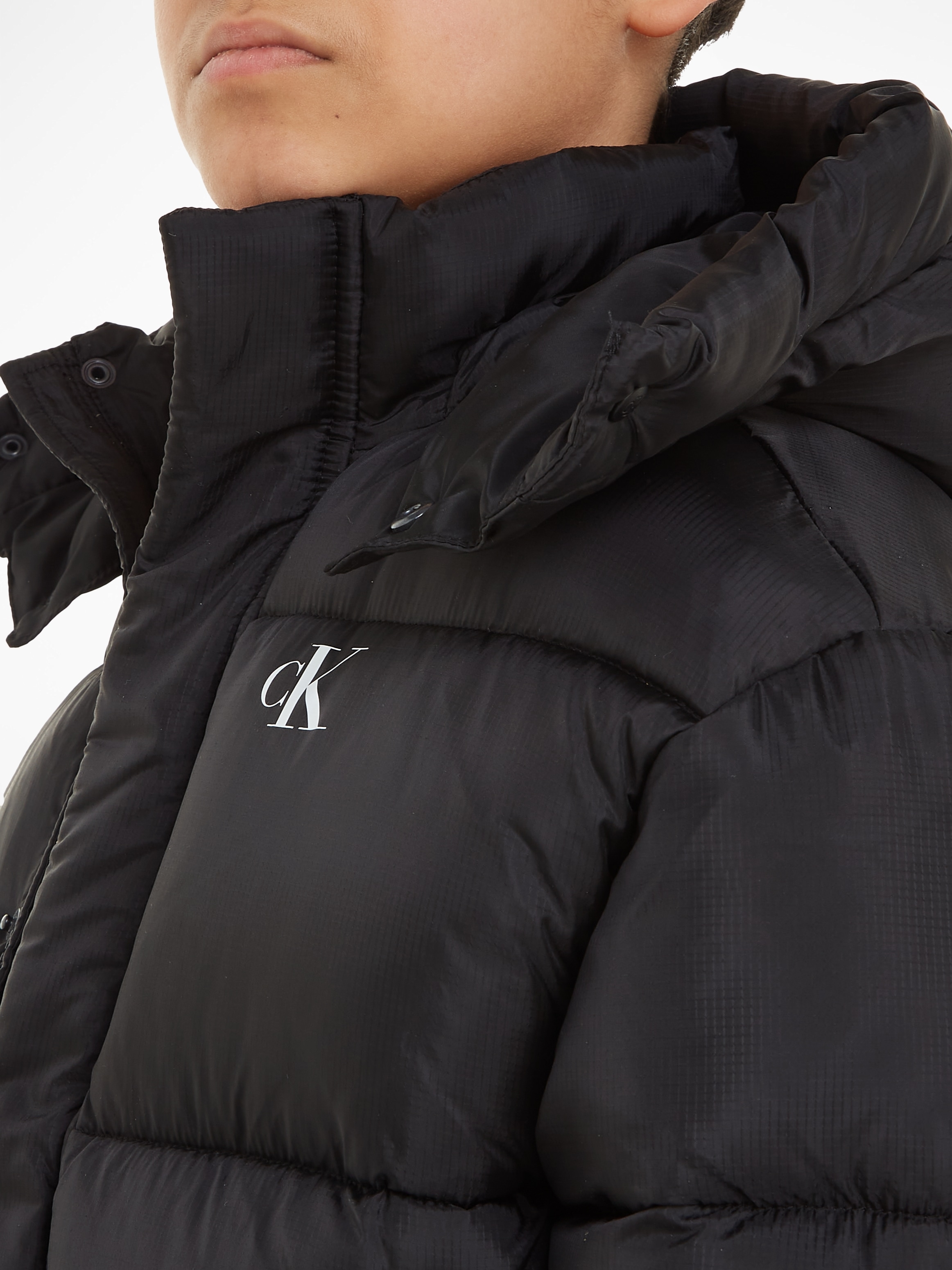 Calvin Klein Jeans Winterjacke »CKJ kaufen online LOGO | TAPE BAUR PUFFER«
