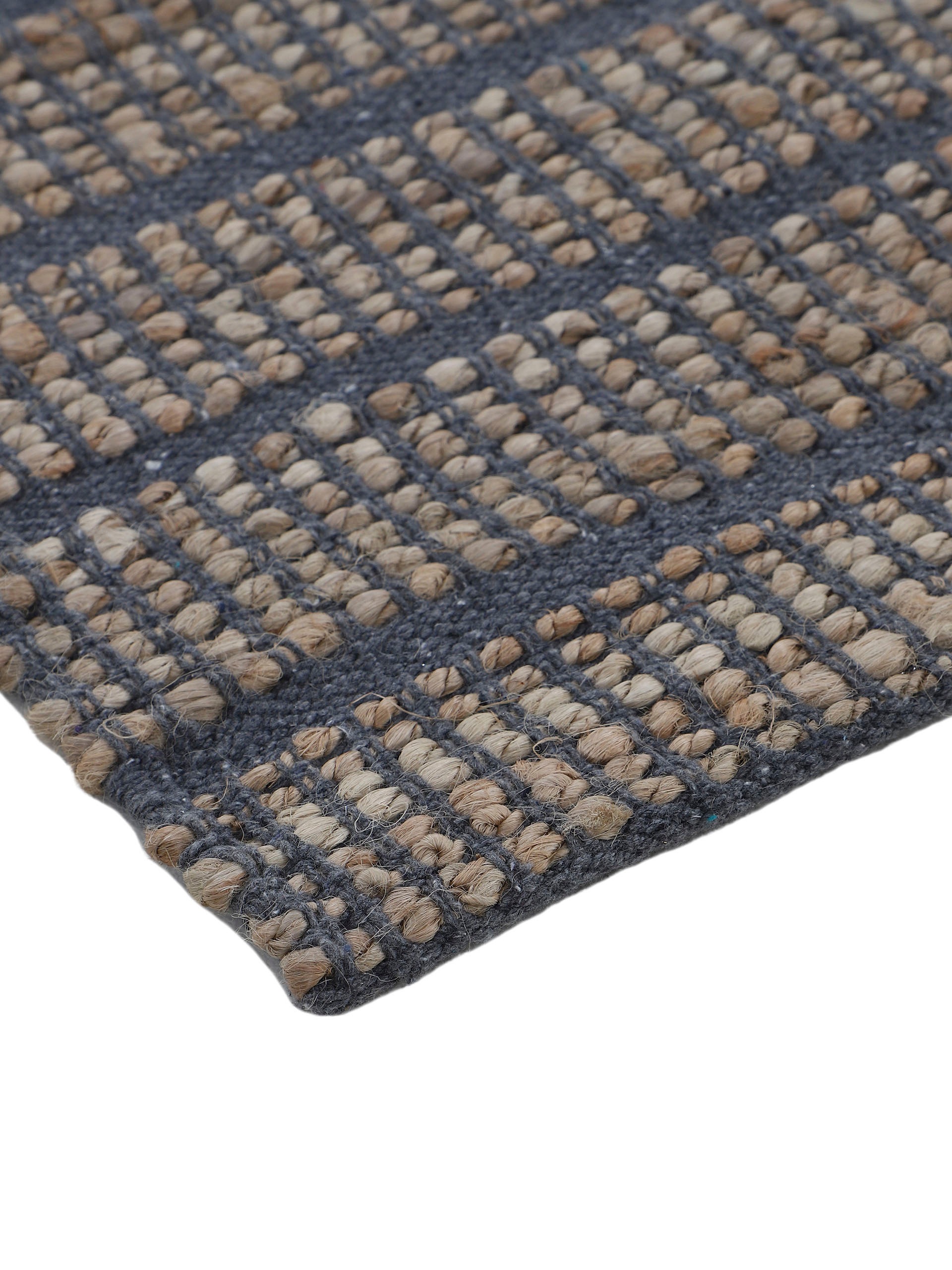 carpetfine Teppich »Lara«, rechteckig, 6 mm Höhe, Wendeteppich aus Jute/Baumwolle, Wohnzimmer