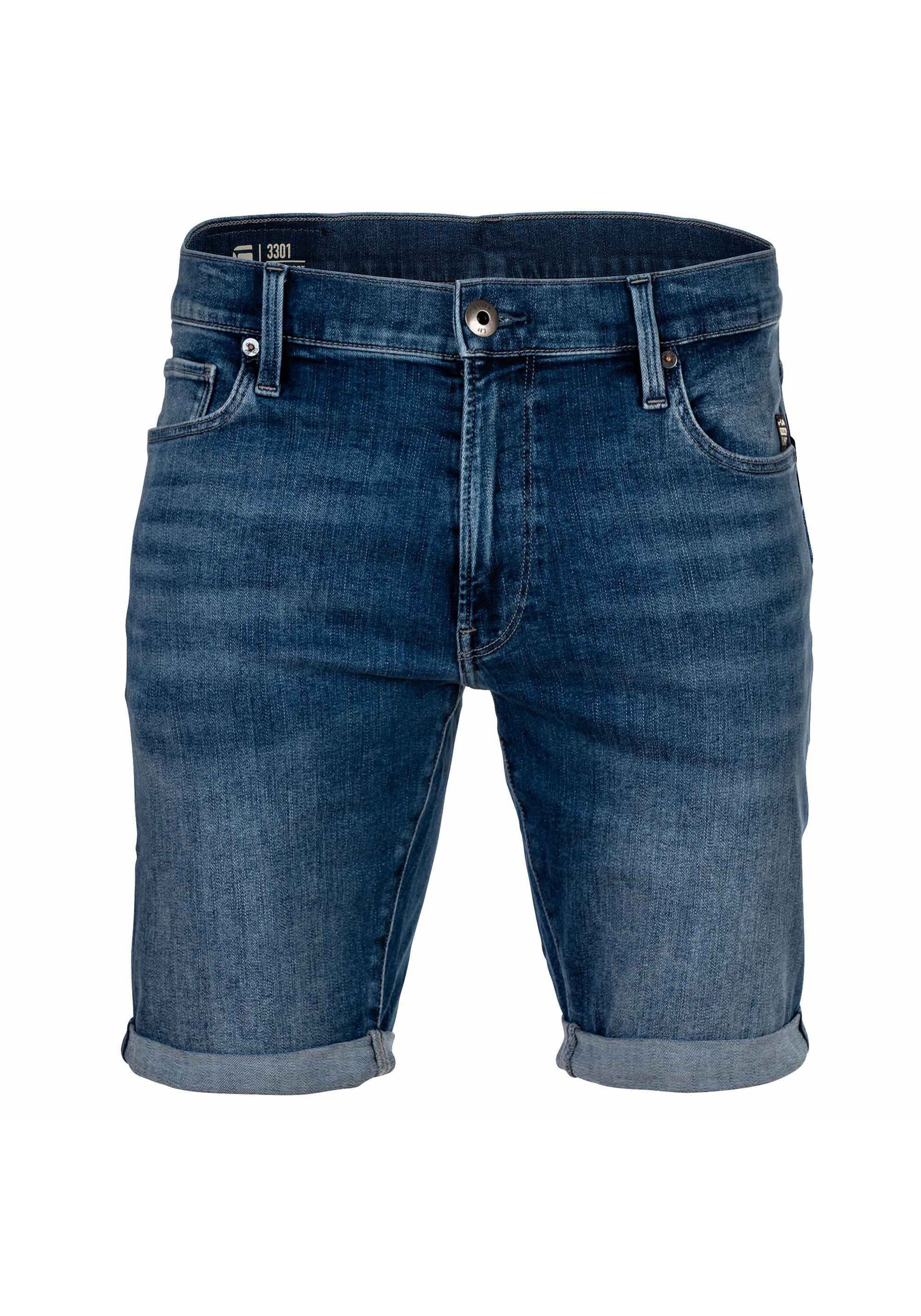G-STAR Webhose "Jeans 3301 Slim Short Elto Stretch" günstig online kaufen