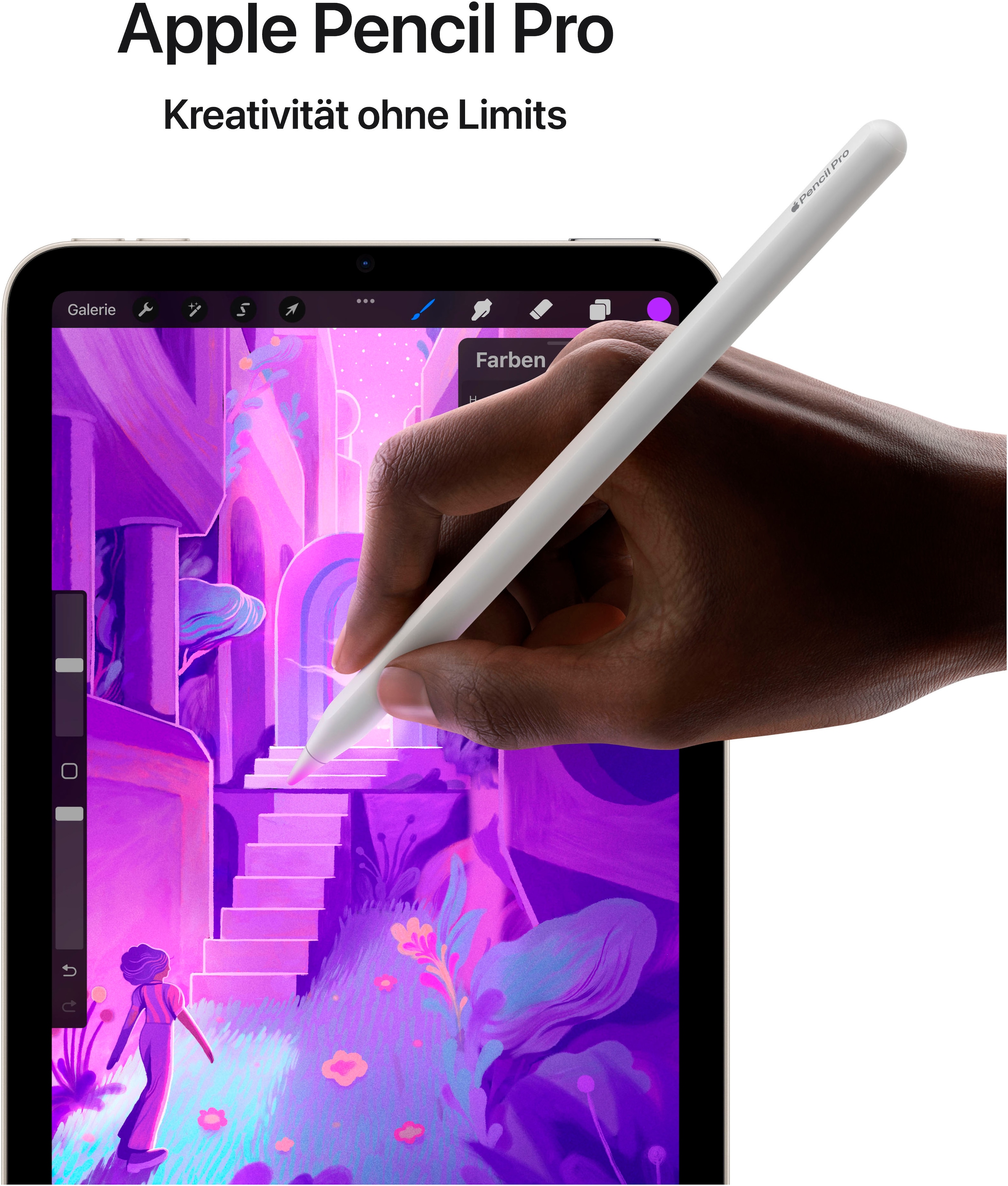 Apple Tablet »iPad mini 2024 Wi-Fi + Cellular 256GB«, (21 cm / 8,3 Zoll), iPadOS, 5G,)