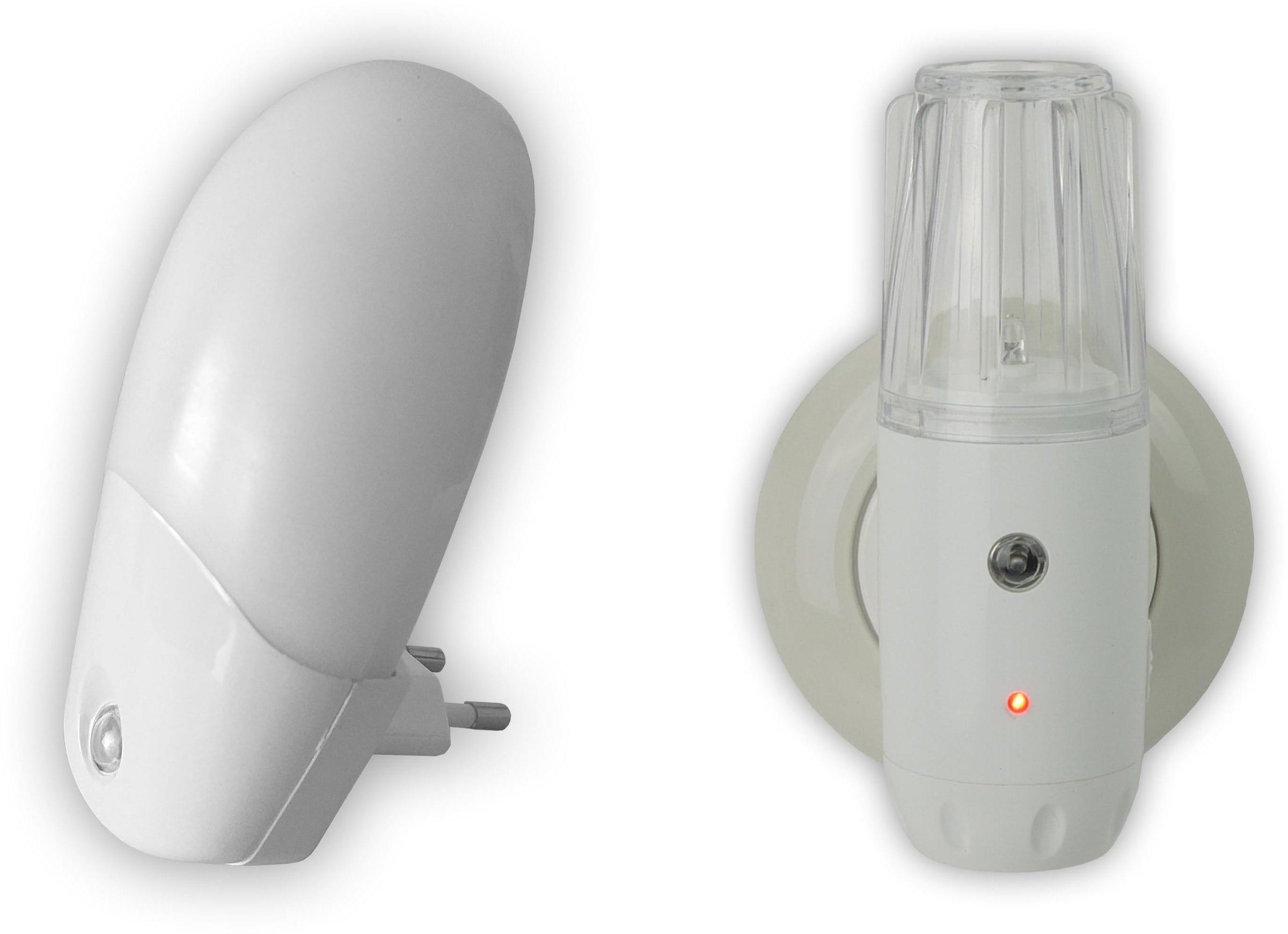 »Nachtlichter«, 1 Set 2 kaufen günstig flammig-flammig, Oval | Nachtlicht aus Nachtlicht Stück Stecker- mit Dämmerungssensor LED niermann