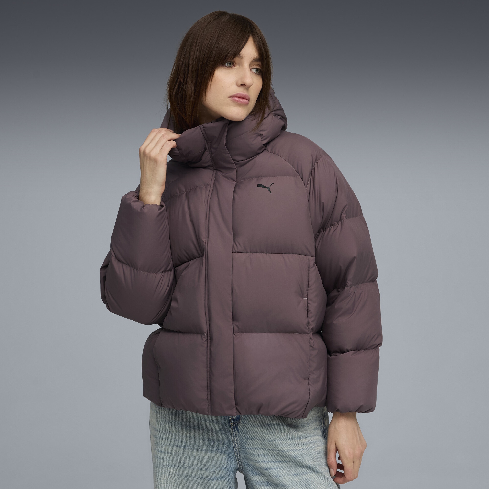 PUMA Daunenjacke »Daunen-Pufferjacke mit Kapuze Damen«