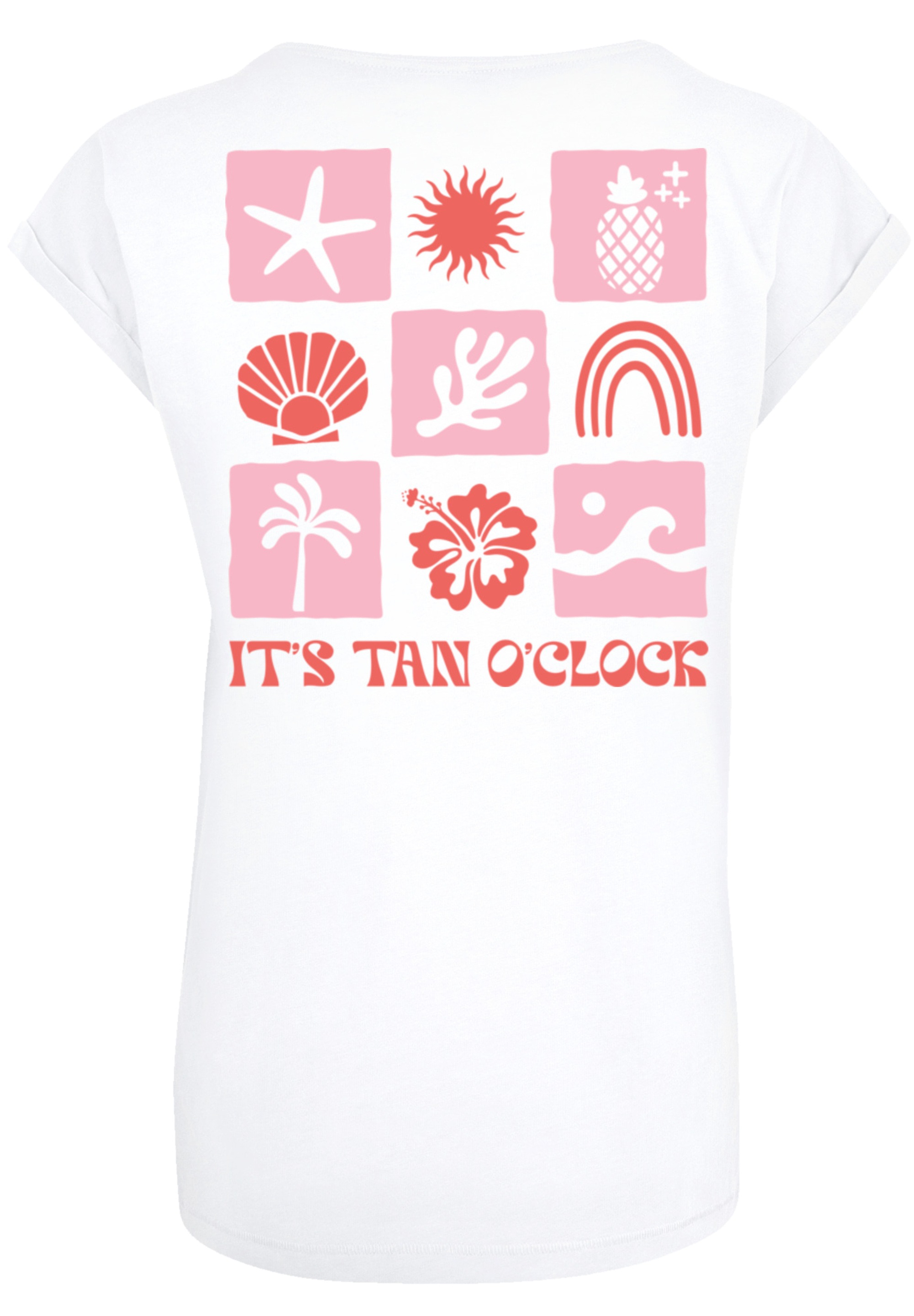 F4NT4STIC T-Shirt »Its Tan O Clock«, Premium Qualität
