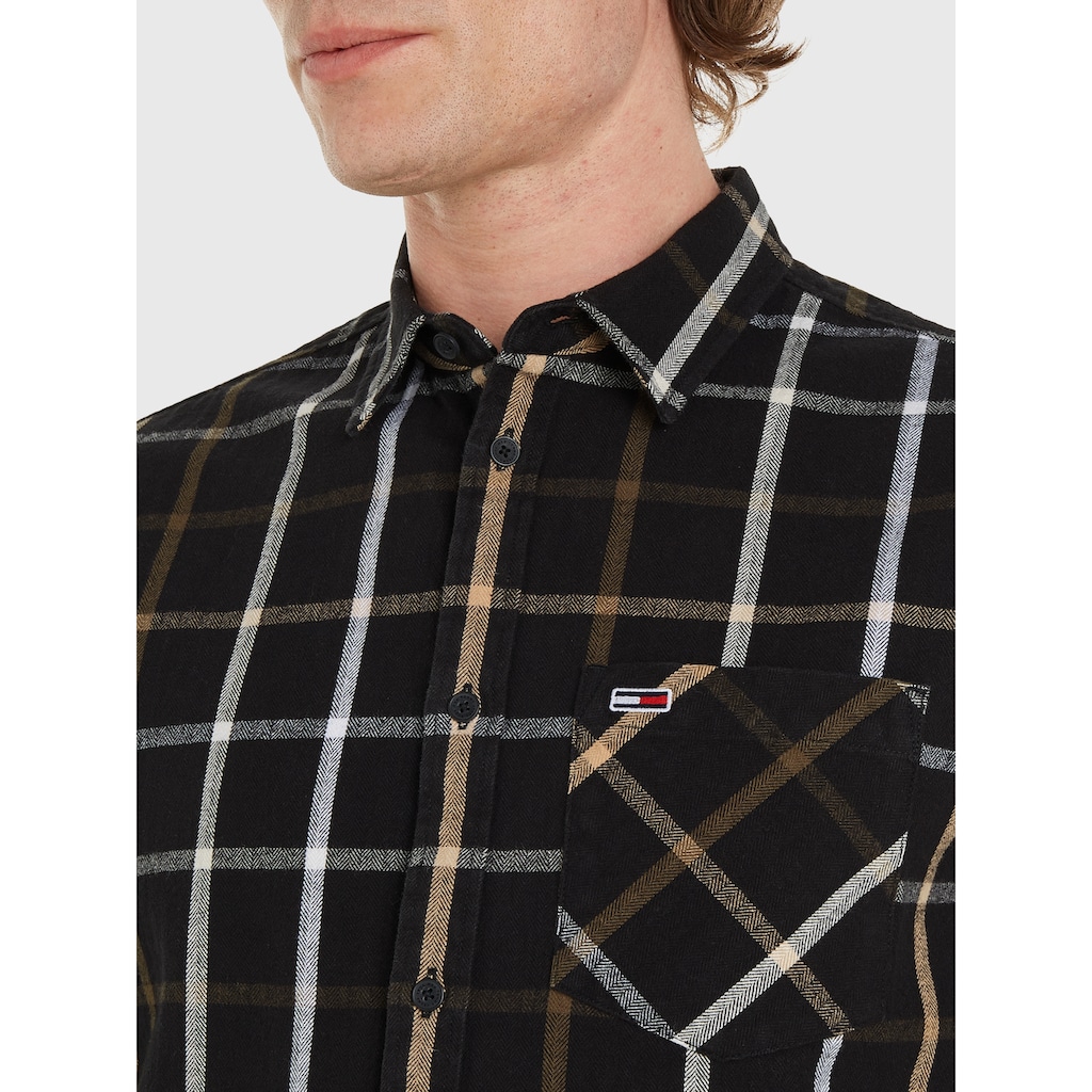 Tommy Jeans Flanellhemd »TJM REG CHECK FLANNEL SHIRT«