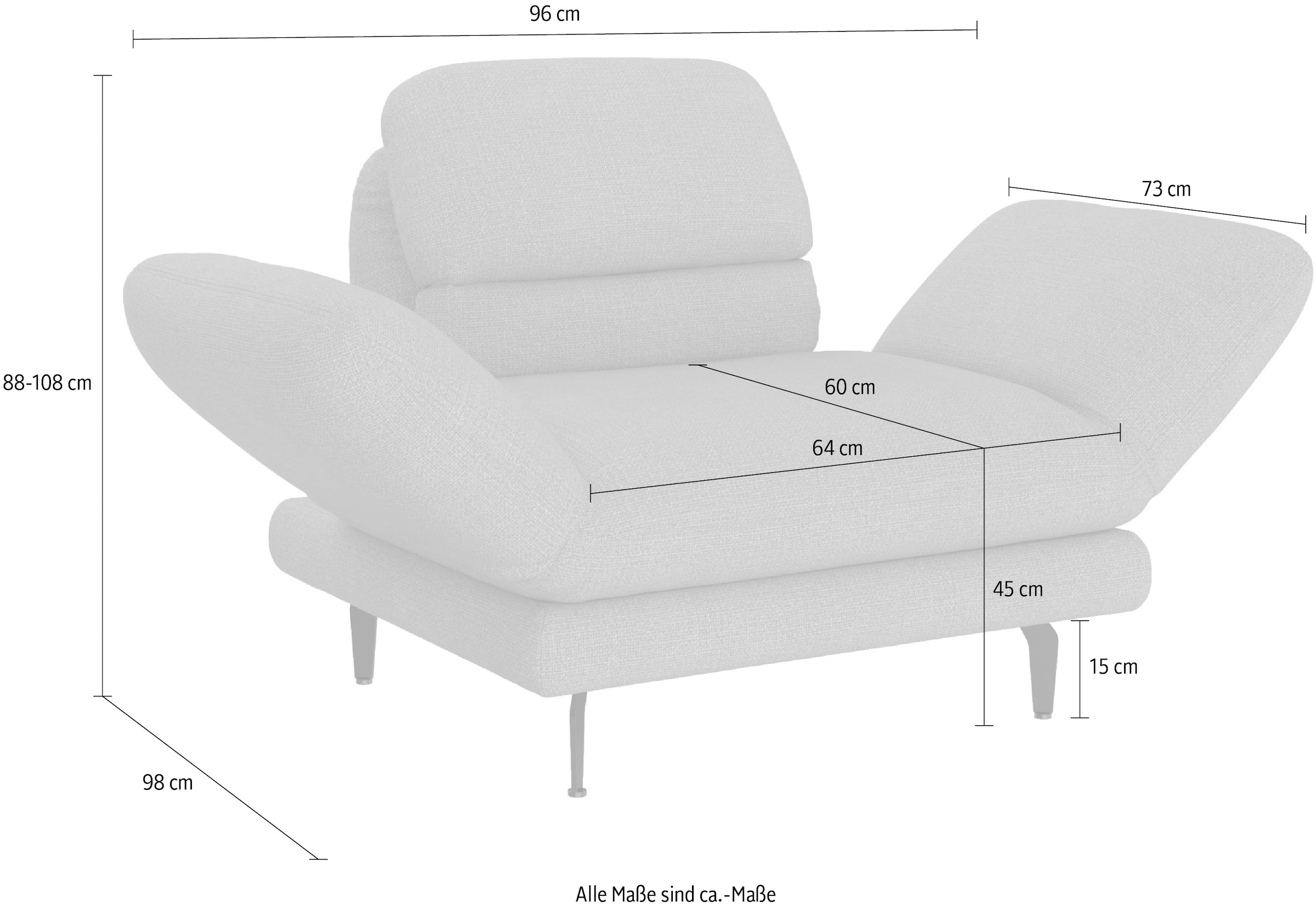 | und Rückenfunktion Sessel Arm- BAUR collection wahlweise mit DOMO »Padova«,