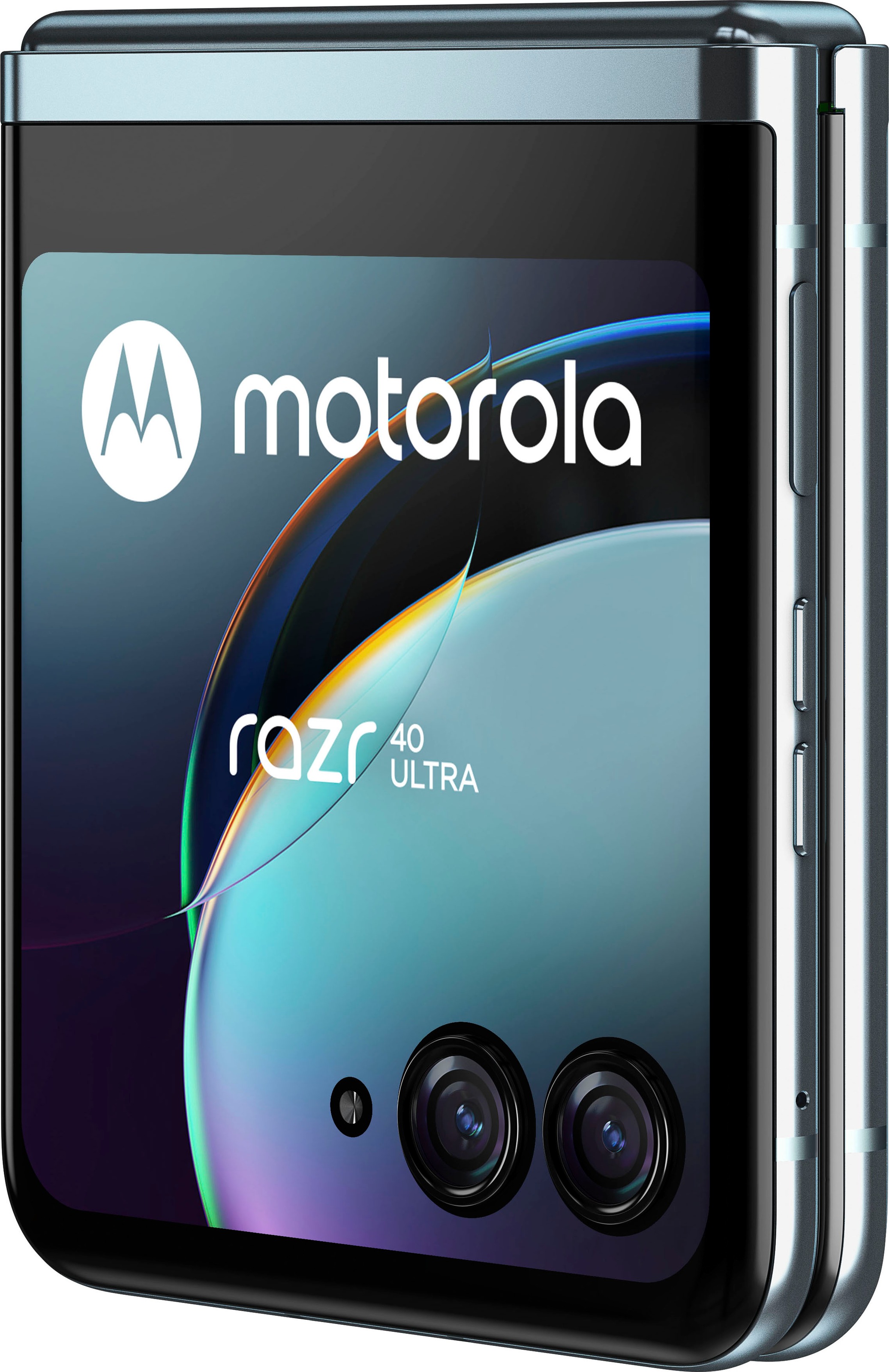 Motorola Smartphone »Motorola razr40 ultra« Glacier Blue