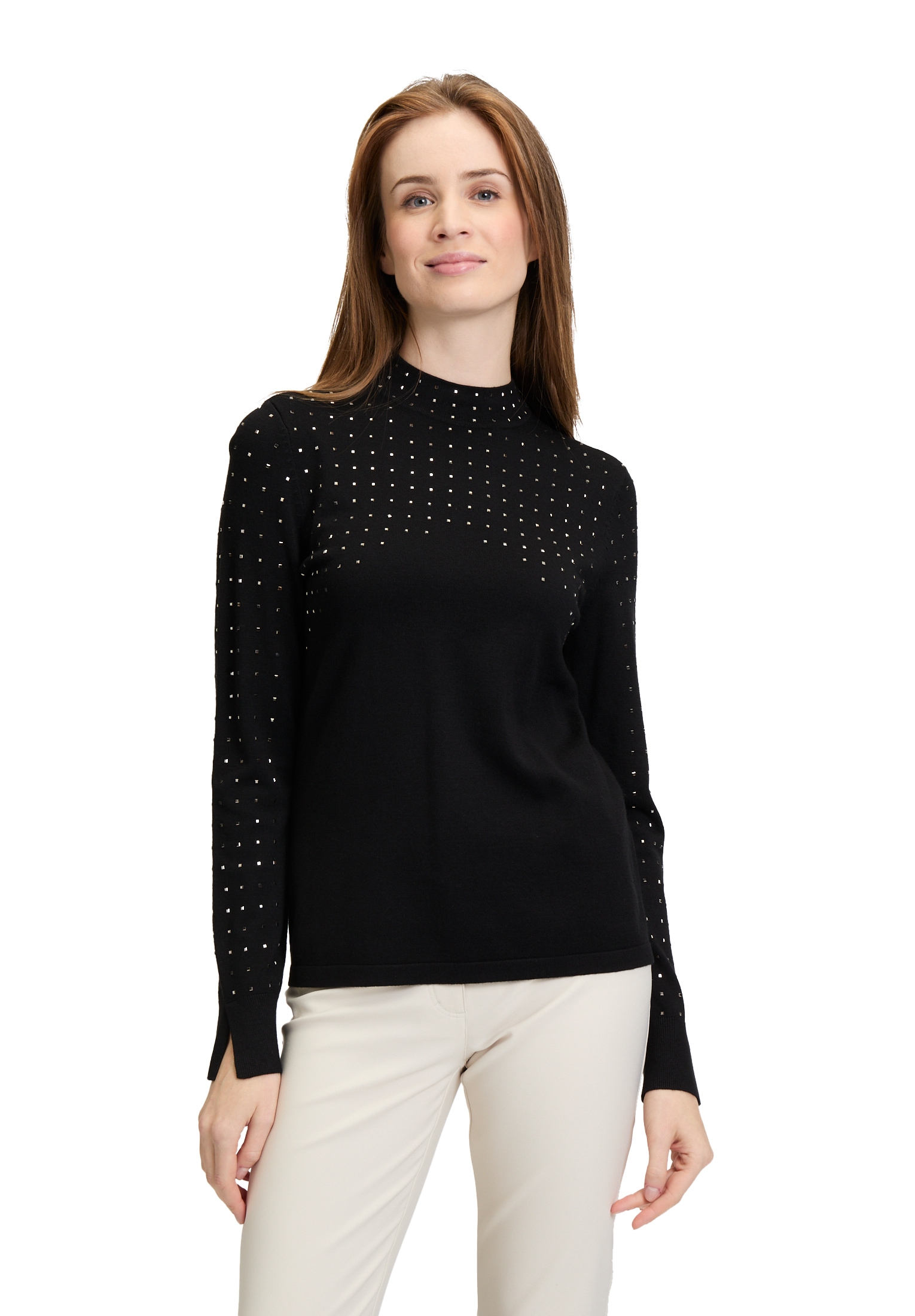 Betty Barclay Strickpullover "Betty Barclay Feinstrickpullover mit Strass", günstig online kaufen