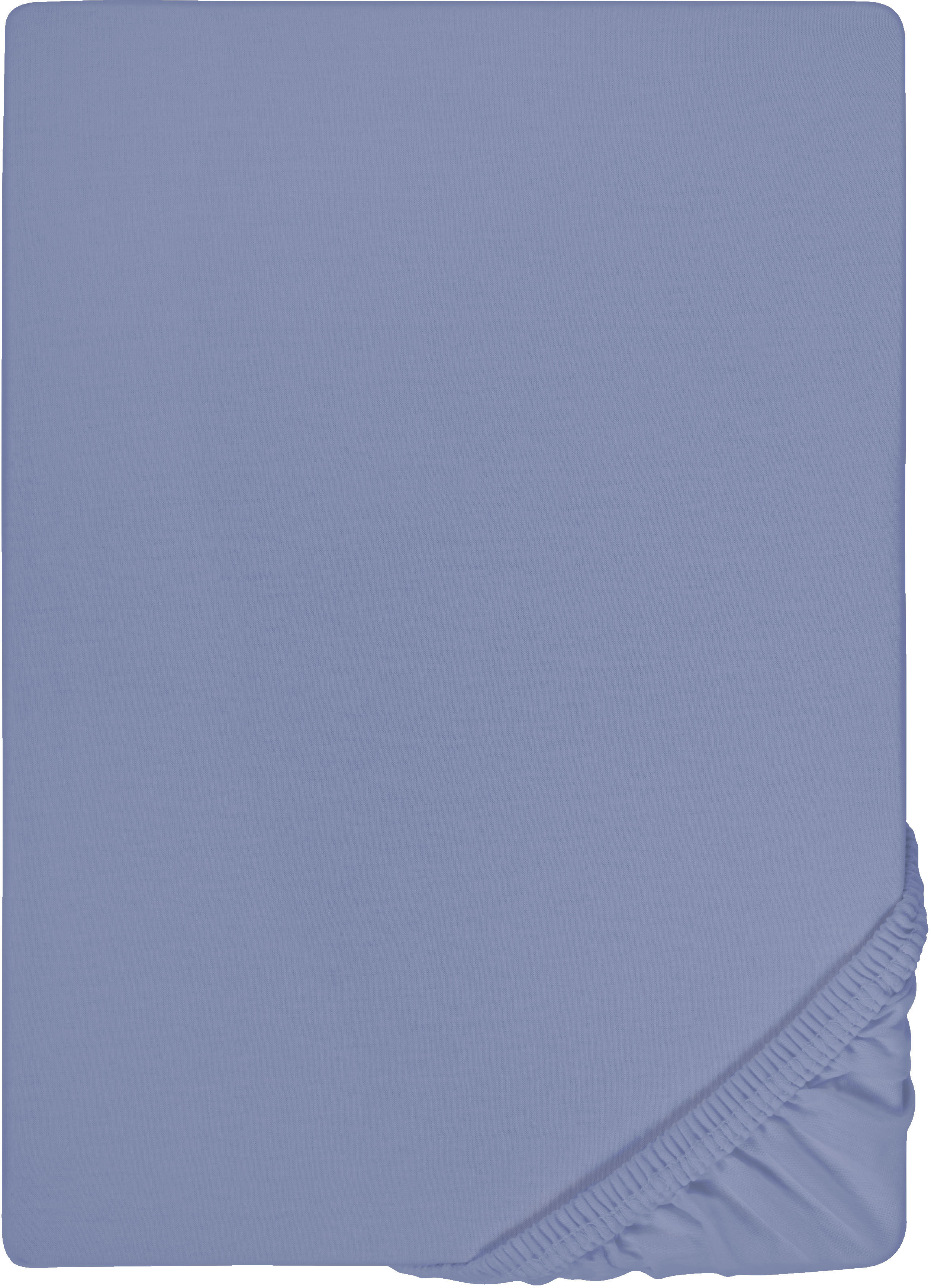 Biberna Spannbettlaken "0077866 Deluxe Jersey-Elastic Spannbetttuch 97% Baumwolle" Jersey mit Elasthan, Rundumgummi, bügelfrei, ab Größe 90 x 190 cm i