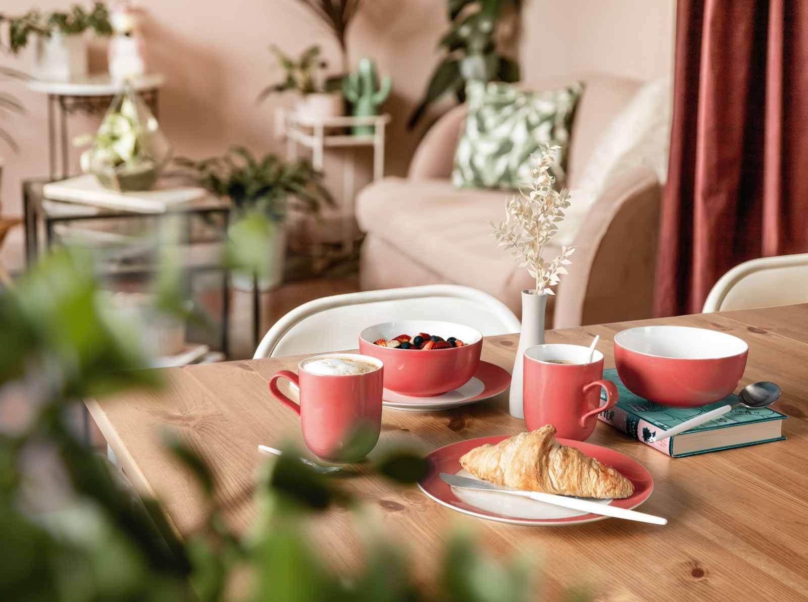 Seltmann Weiden Brotteller »Brotteller Liberty Pure Colors ø 17,5 cm 6er Set« Spülmaschinenfest, Mikrowellensicher, Ofenfest