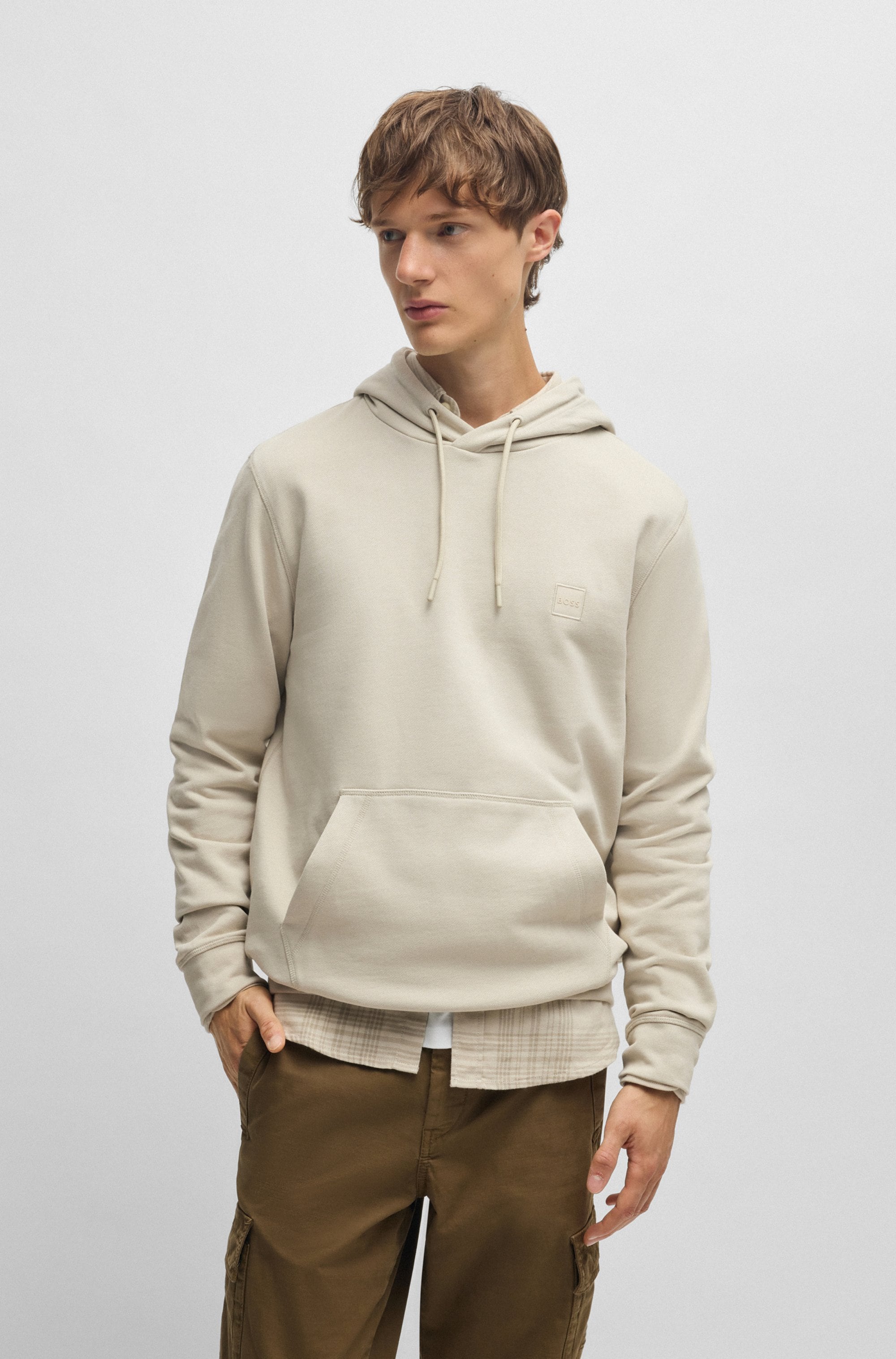 BOSS ORANGE Kapuzensweatshirt "Wetalk", mit gesticktem BOSS Markenlabel günstig online kaufen