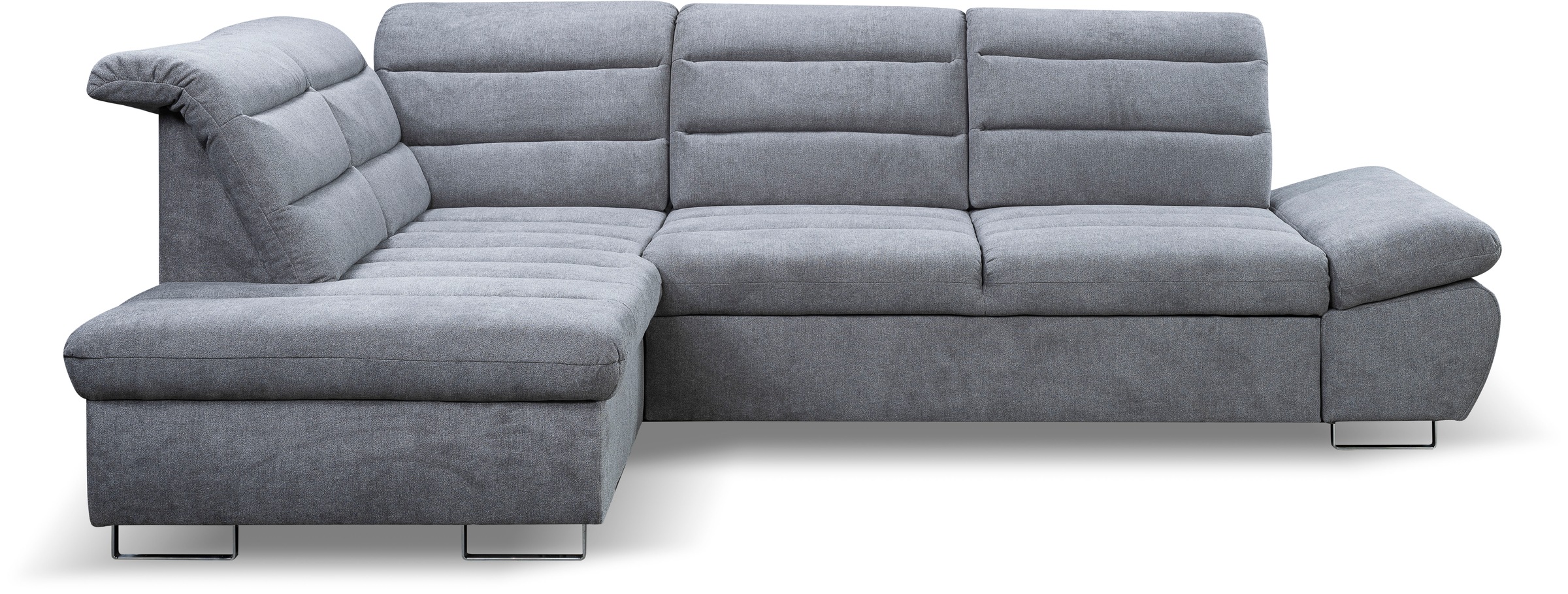 WERK2 Ecksofa "Roma L-Form", Sofa mit Schlaffunktion, Sitztiefenverstellung günstig online kaufen