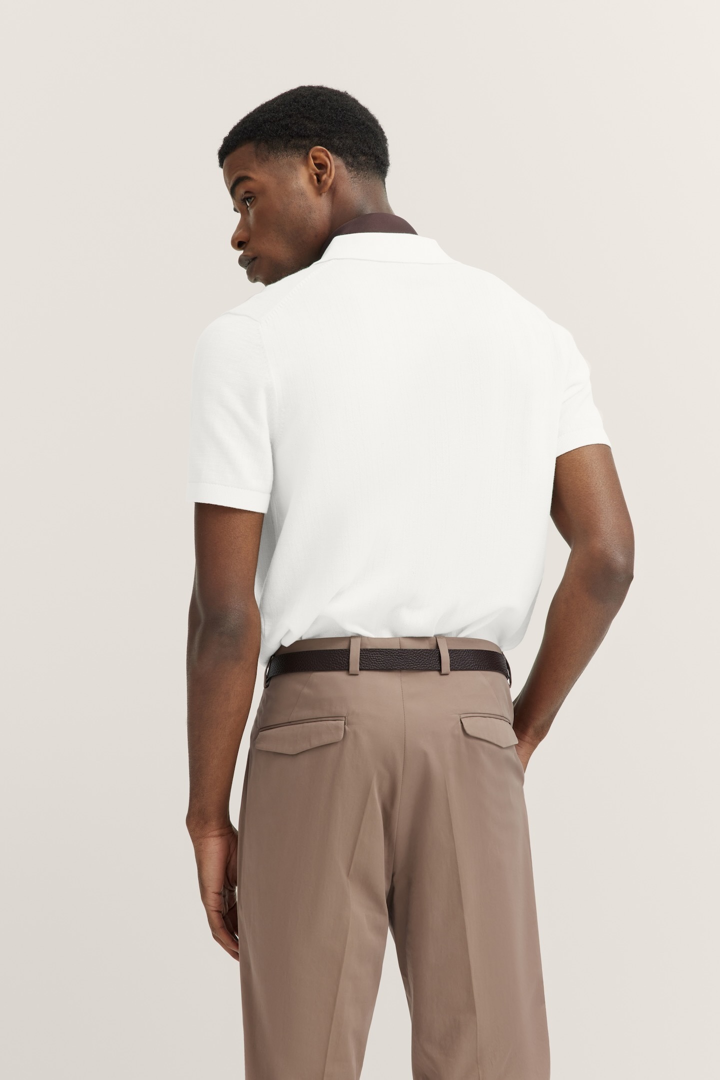 bugatti Poloshirt in feiner Strickstruktur günstig online kaufen