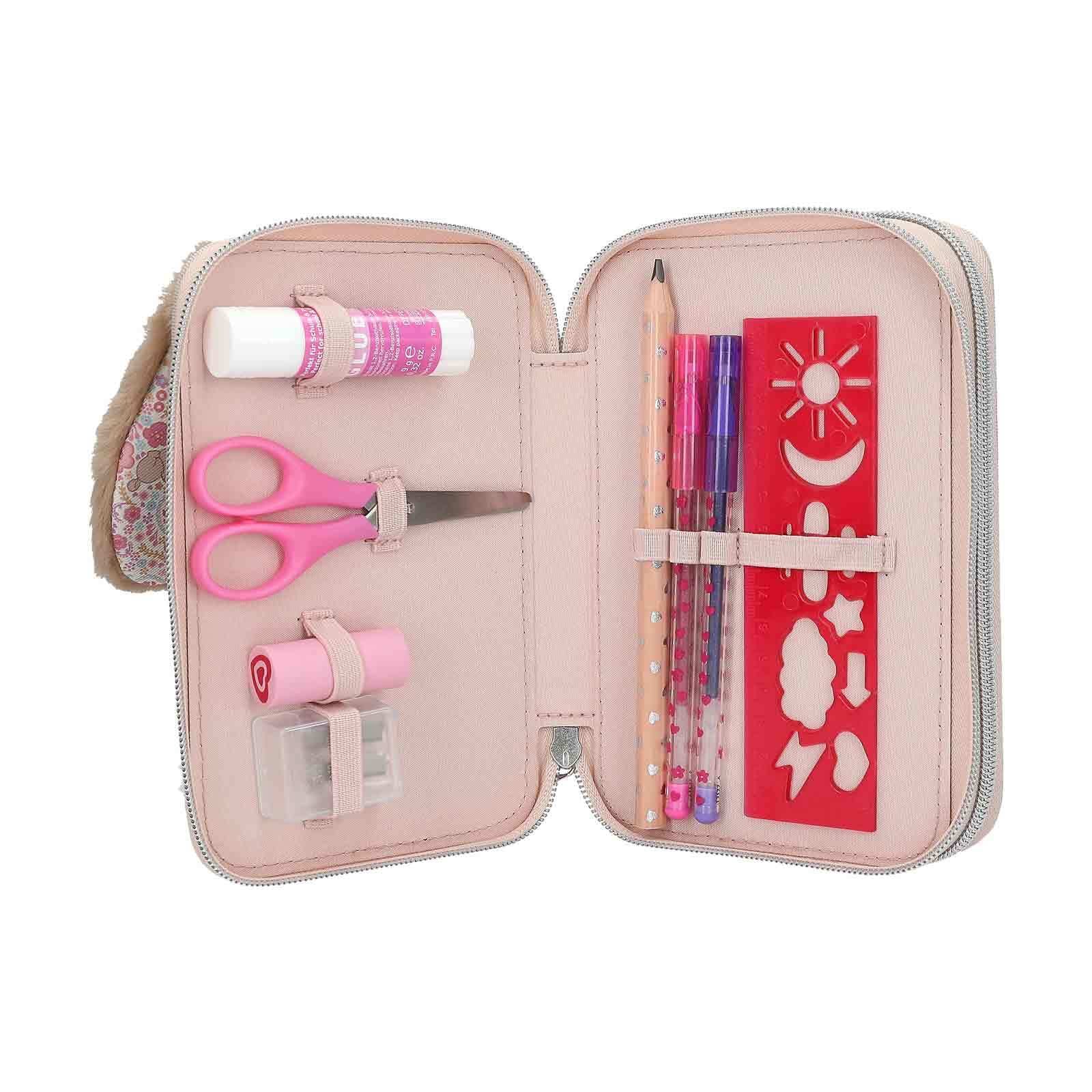 Depesche Buntstift »2-Fach Federtasche MILO Princess Mimi 5,5 x 12 x 19 cm bunt«
