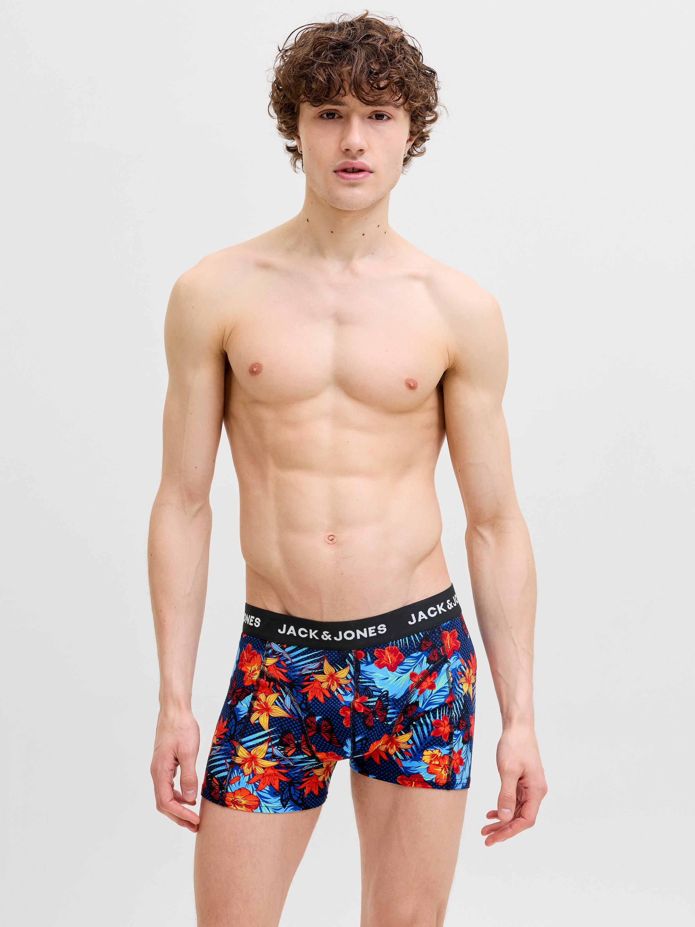Jack & Jones Trunk »JACOZZIE TRUNKS 5 PACK STYD« Packung, 5 Stk. Baumwollmischung, elastischer Bund