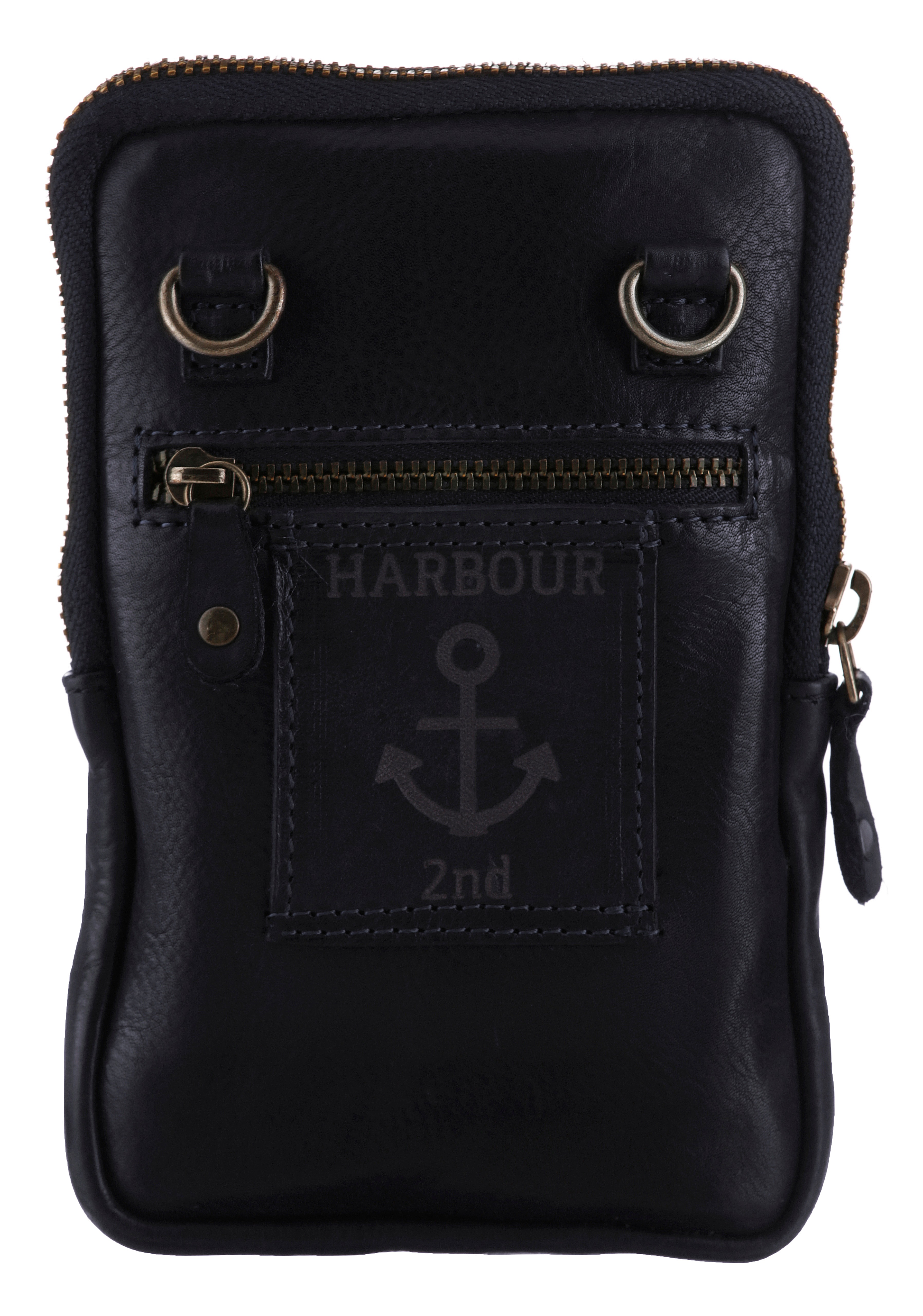 Thumbnail - HARBOUR 2nd Mini Bag "Benita", aus griffigem Leder mit typischen Marken-Anker-Label