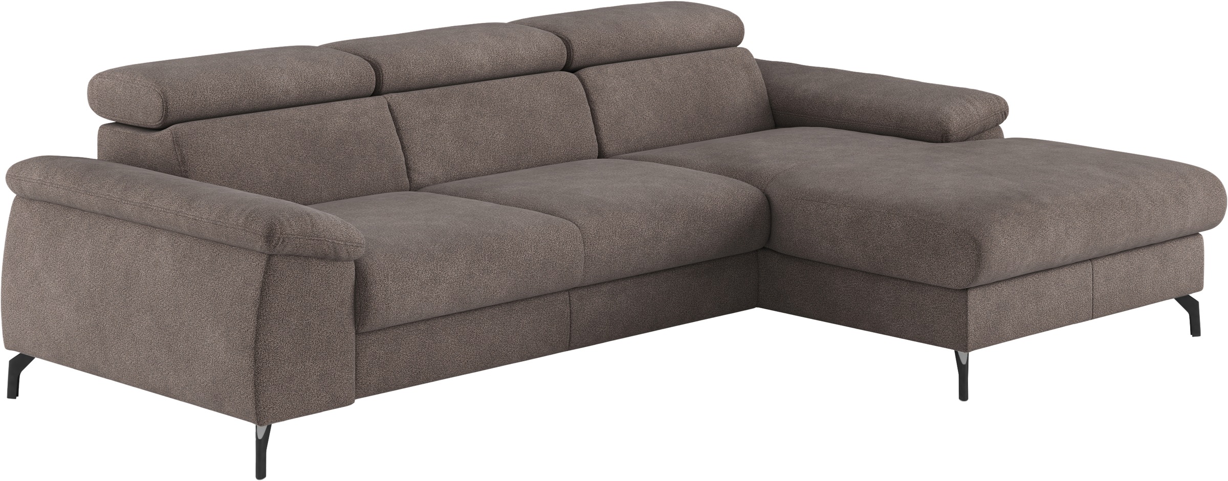 COTTA Ecksofa "Kitty L-Form", mit Kopfteilverstellung, wahlweise mit Bettfu günstig online kaufen