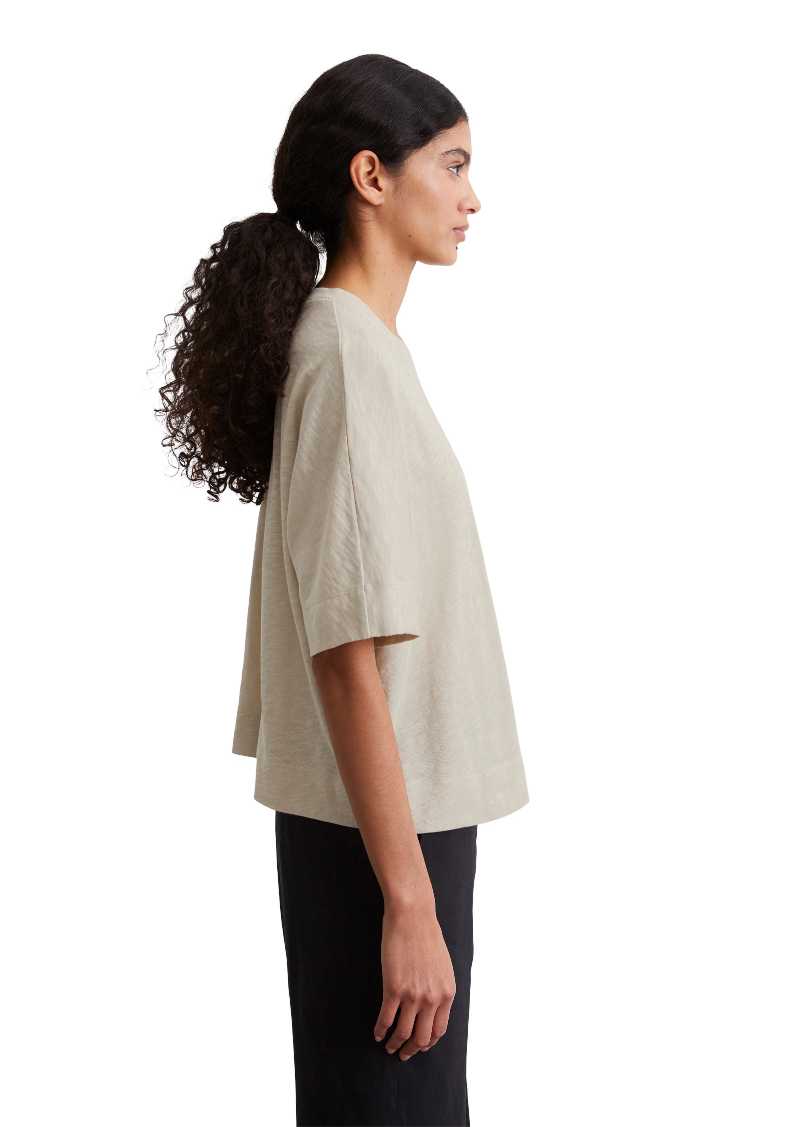 Marc O'Polo T-Shirt »mit gewebter Brusttasche«