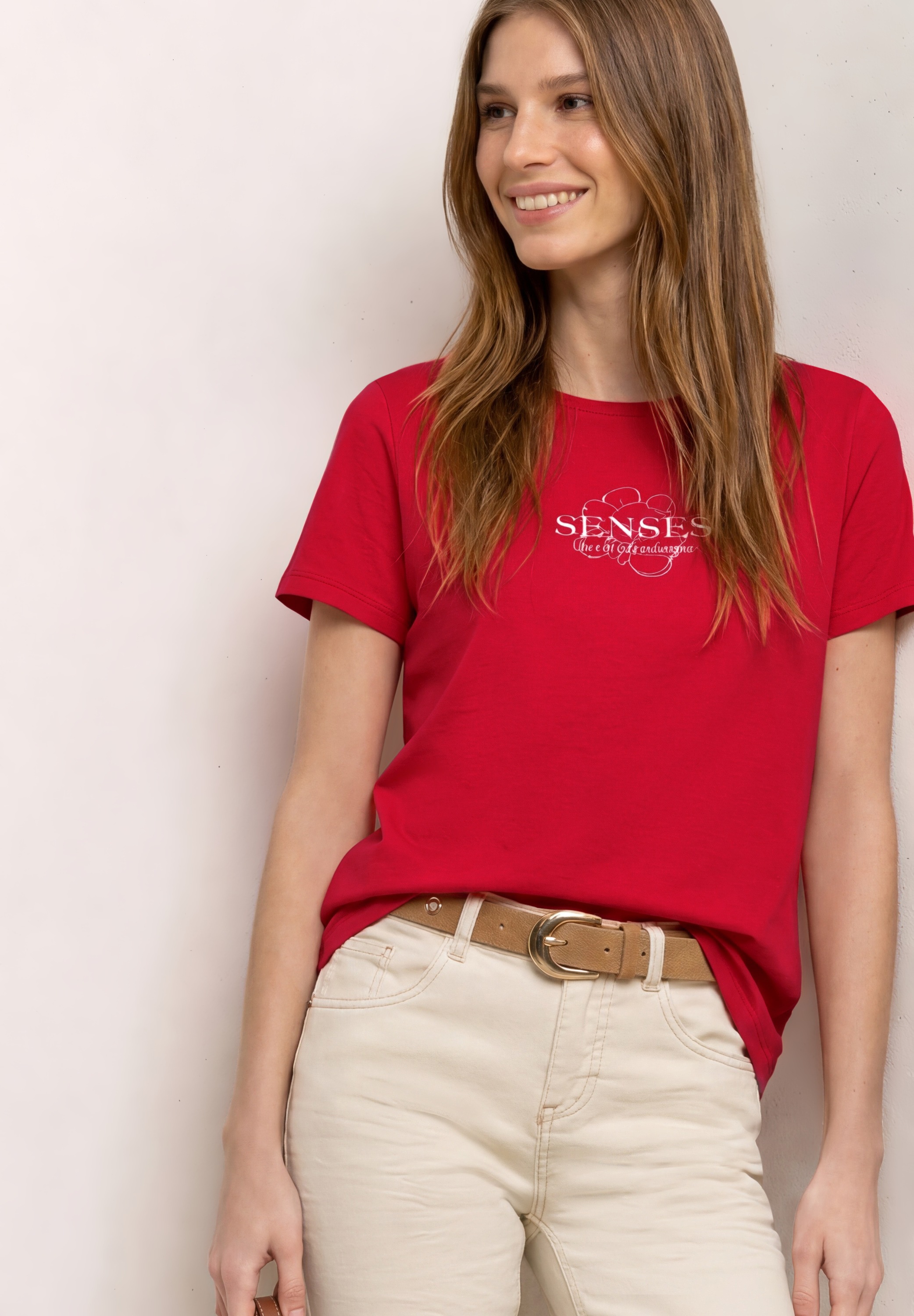 STREET ONE T-Shirt aus reiner Baumwolle