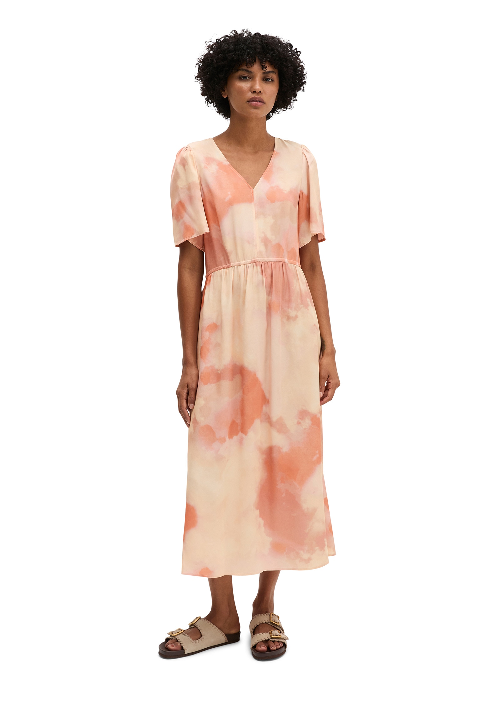Marc O'Polo Druckkleid »aus fließendem Viskose-Twill«