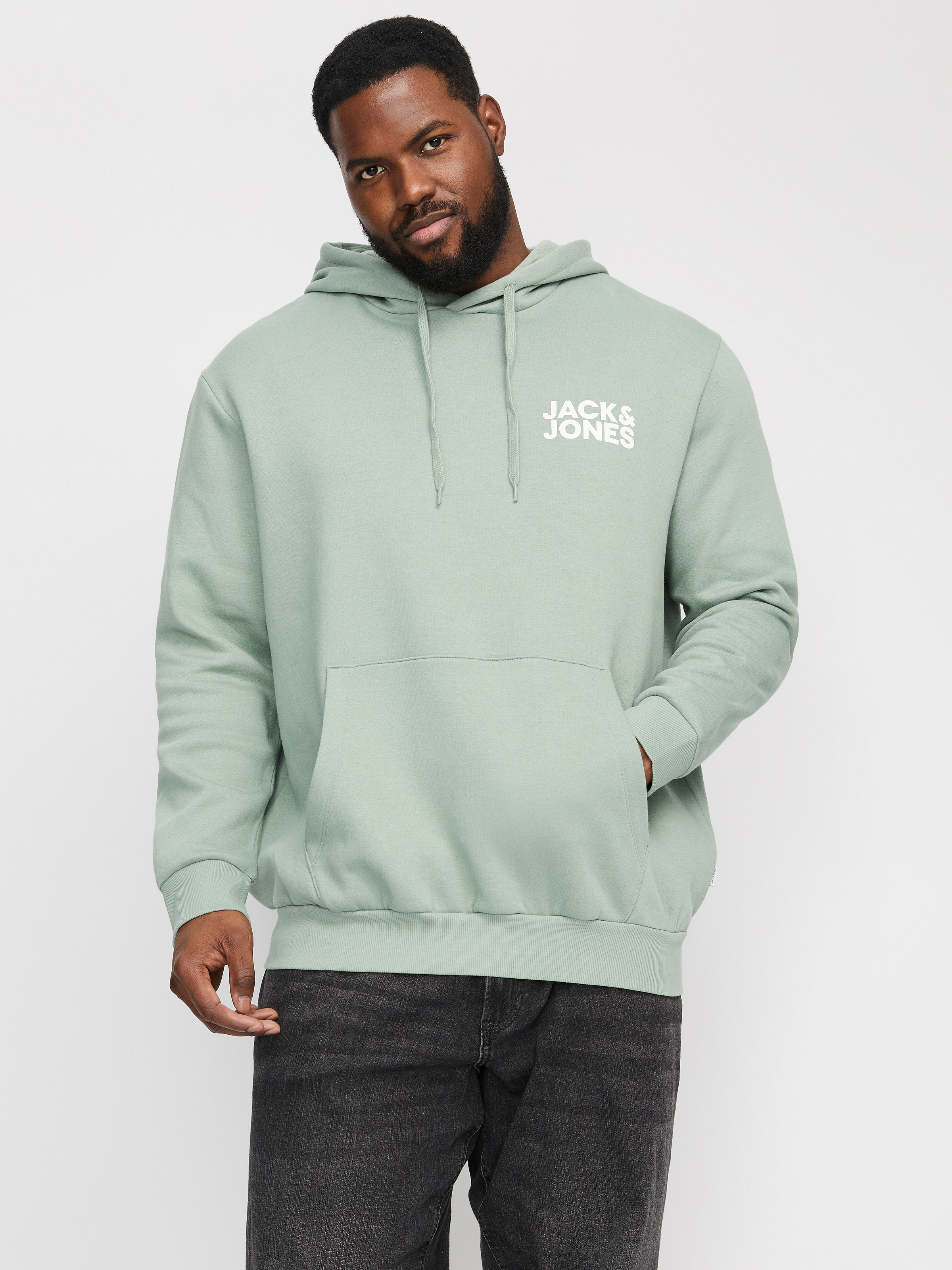 Jack & Jones PlusSize Kapuzensweatshirt "JJECORP LOGO SWEAT HOOD NOOS PLS", günstig online kaufen